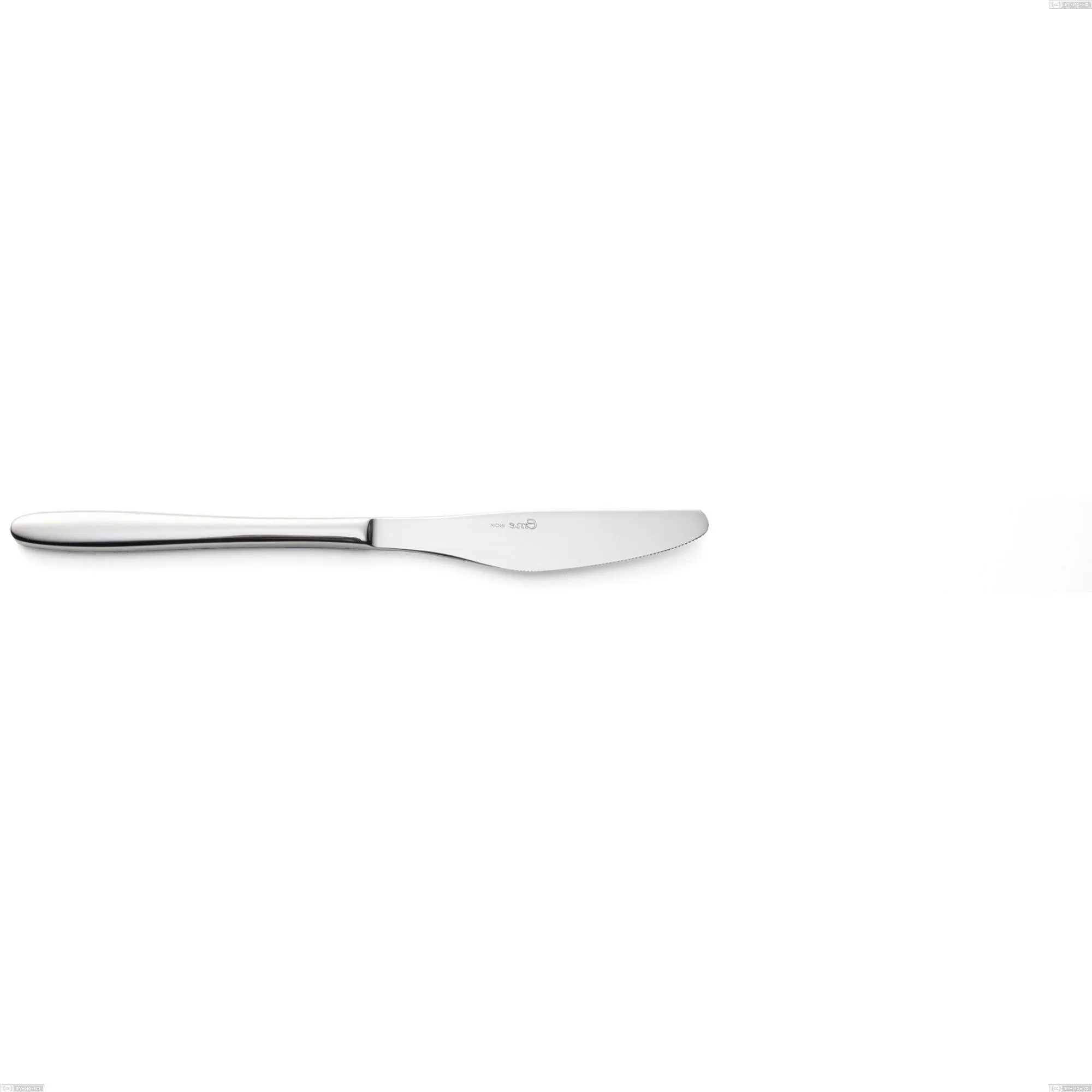 Coltello frutta armonia, Acciaio inox Aisi 304 lucido, spessore 3 mm, lunghezza 195 mm