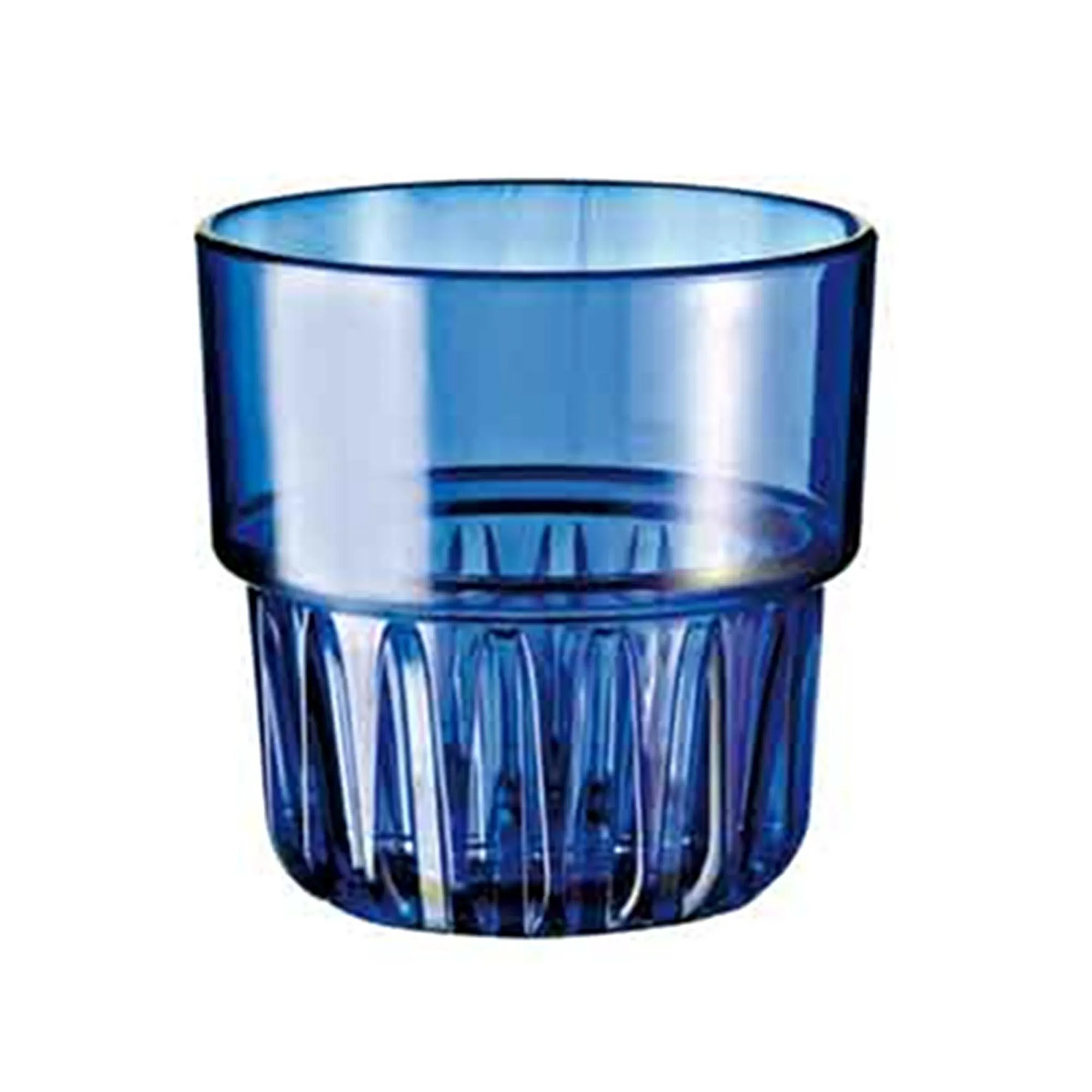 Bicchieri Tumbler in Policarbonato Ø 9xh9,2 cm - 350 ml ARTIC Confezione 24 pezzi Colore Blu