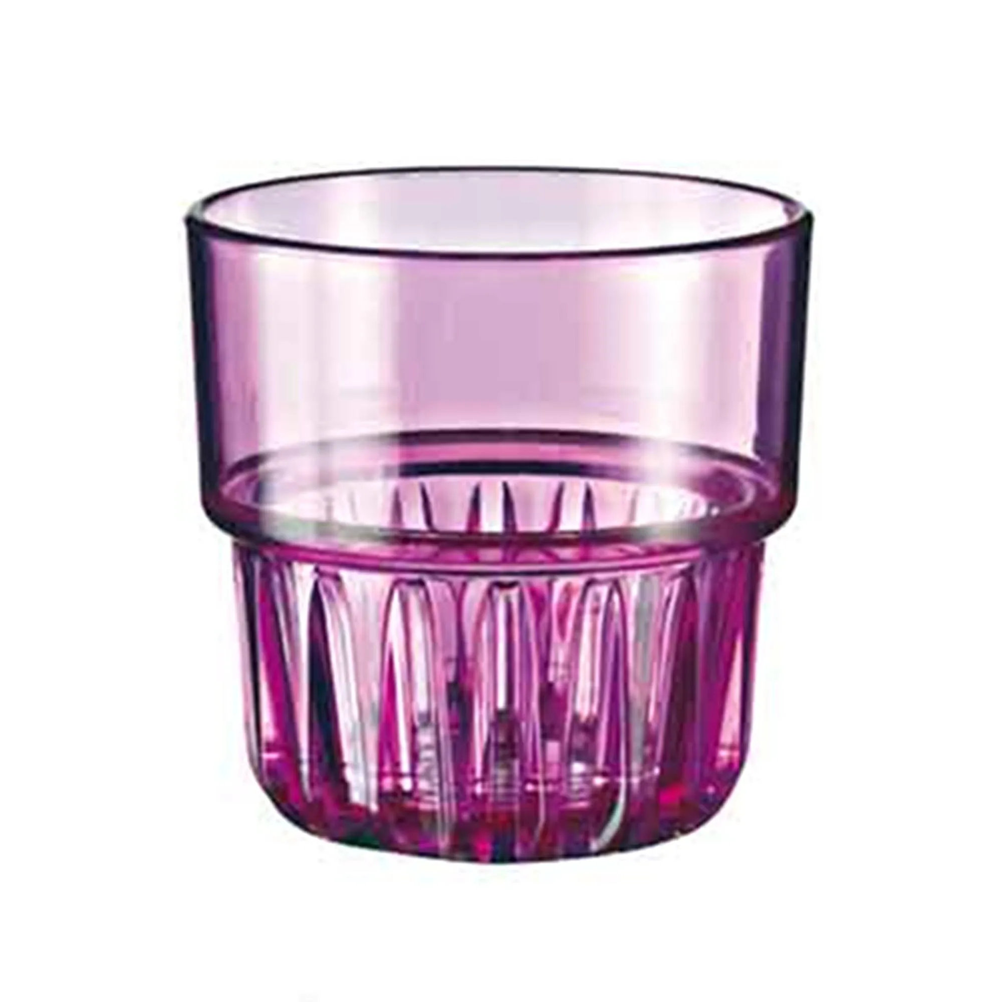 Bicchieri Tumbler in Policarbonato Ø 9xh9,2 cm - 350 ml ARTIC Confezione 24 pezzi Colore Viola