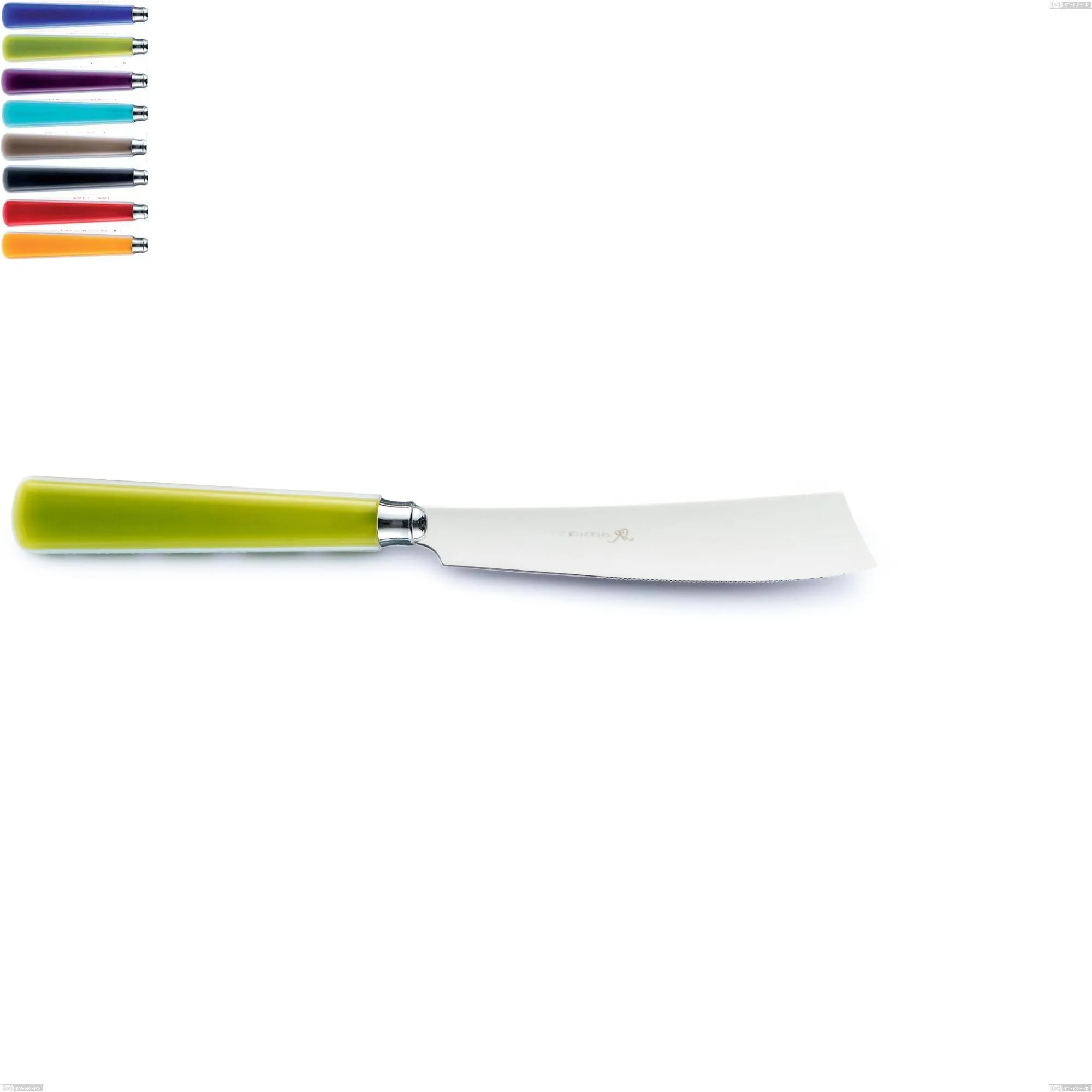 Coltello torta candy eme, Acciaio 18/10 AISI 304 Lucido manicatura acrilico