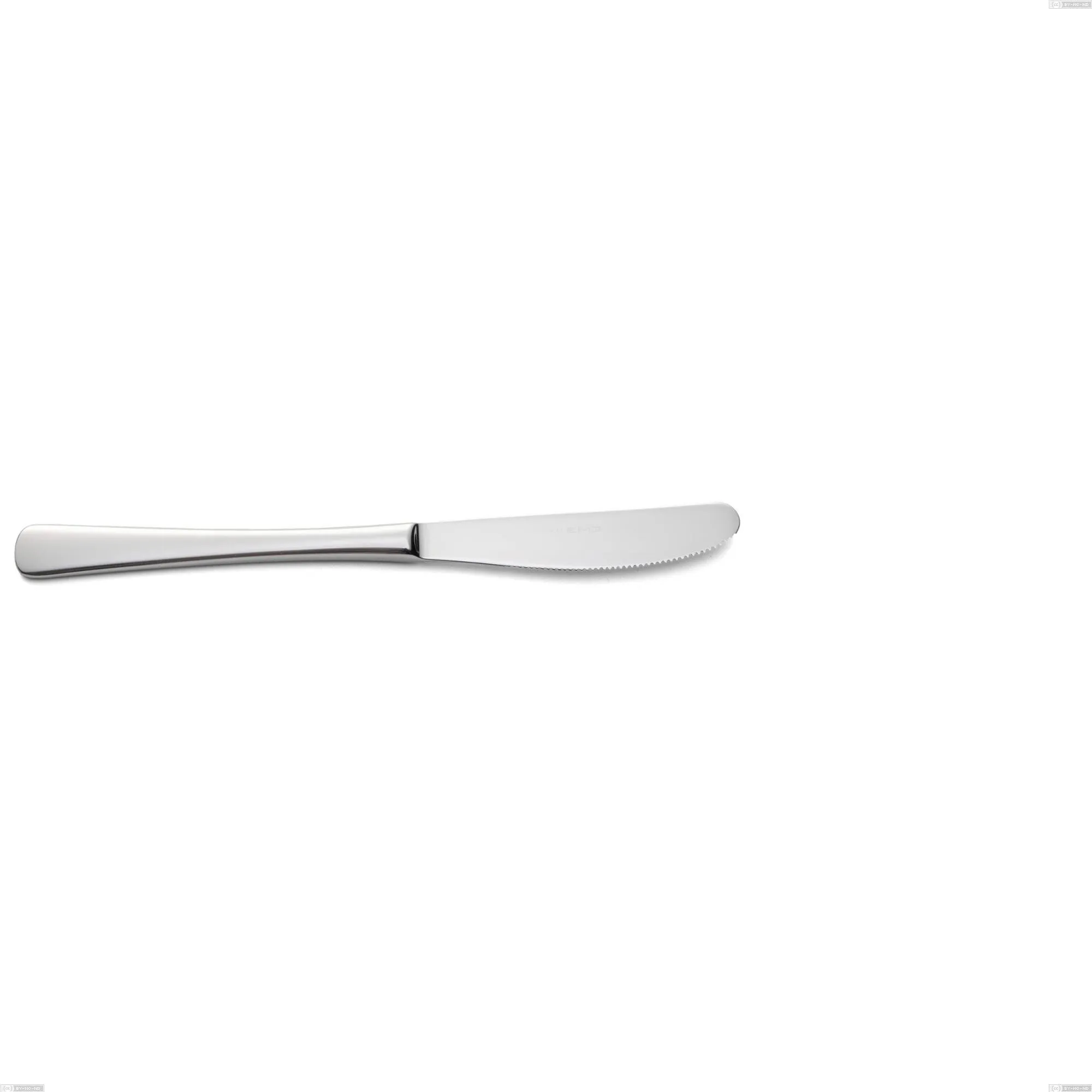 Coltello frutta doram, Acciaio inox Aisi 304 lucido, spessore 2.5 mm, lunghezza 198 mm