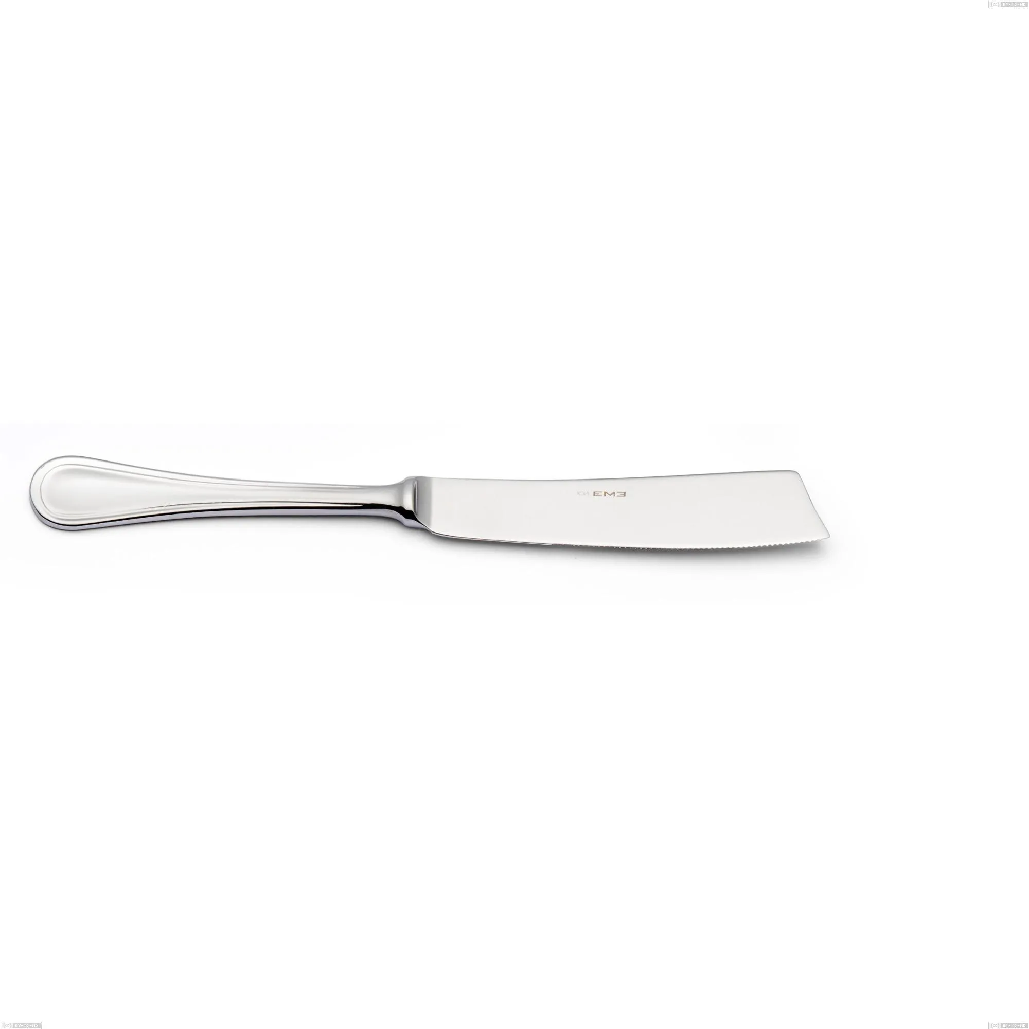 Coltello torta Impero, ACCIAIO INOX 18.10(AISI304), spessore 2.5 MM, Lunghezza 230 mm