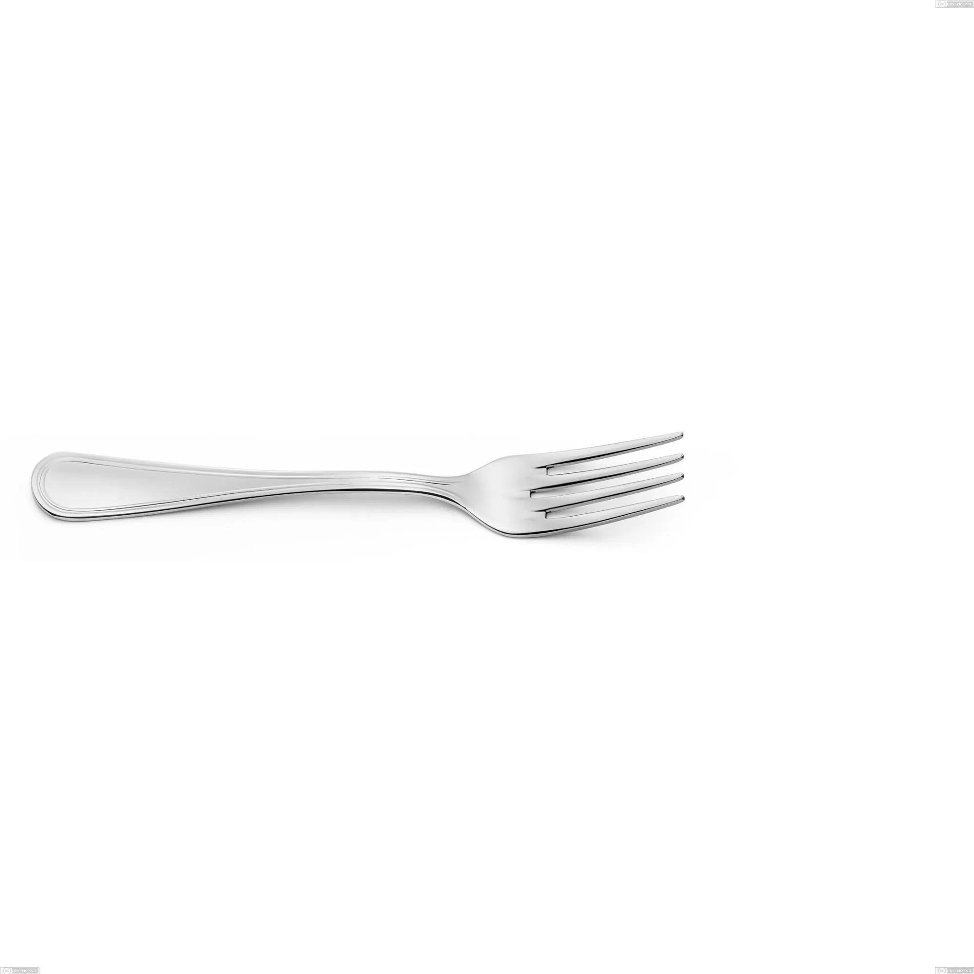 Forchetta pesce Impero Inox 3 mm, Acciaio inox (Aisi 304) Inox Lucido, spessore 3 mm, lunghezza 184 mm