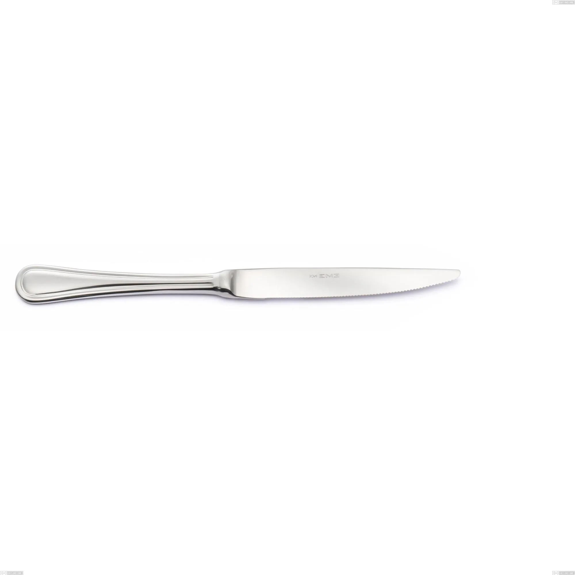 Coltello bistecca Impero, ACCIAIO INOX 18.10(AISI304), spessore 2.5 MM, Lunghezza 228 mm