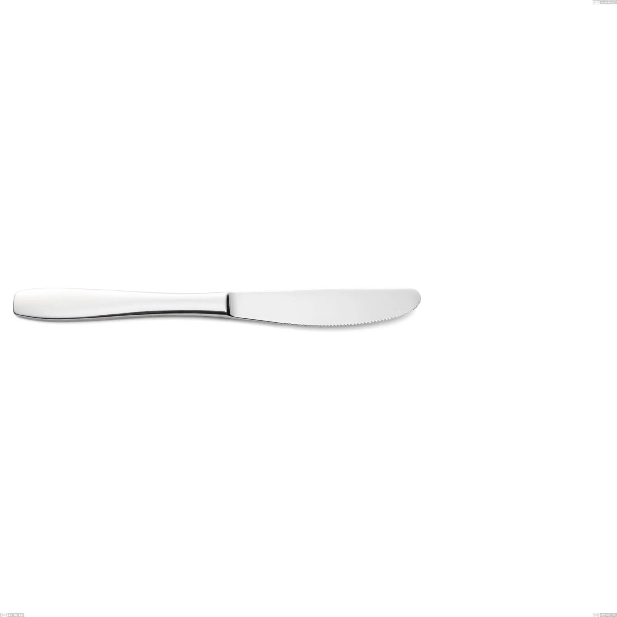 Coltello frutta katya, Acciaio inox Aisi 304 Posate Lucide, spessore 2 mm, lunghezza 186 mm