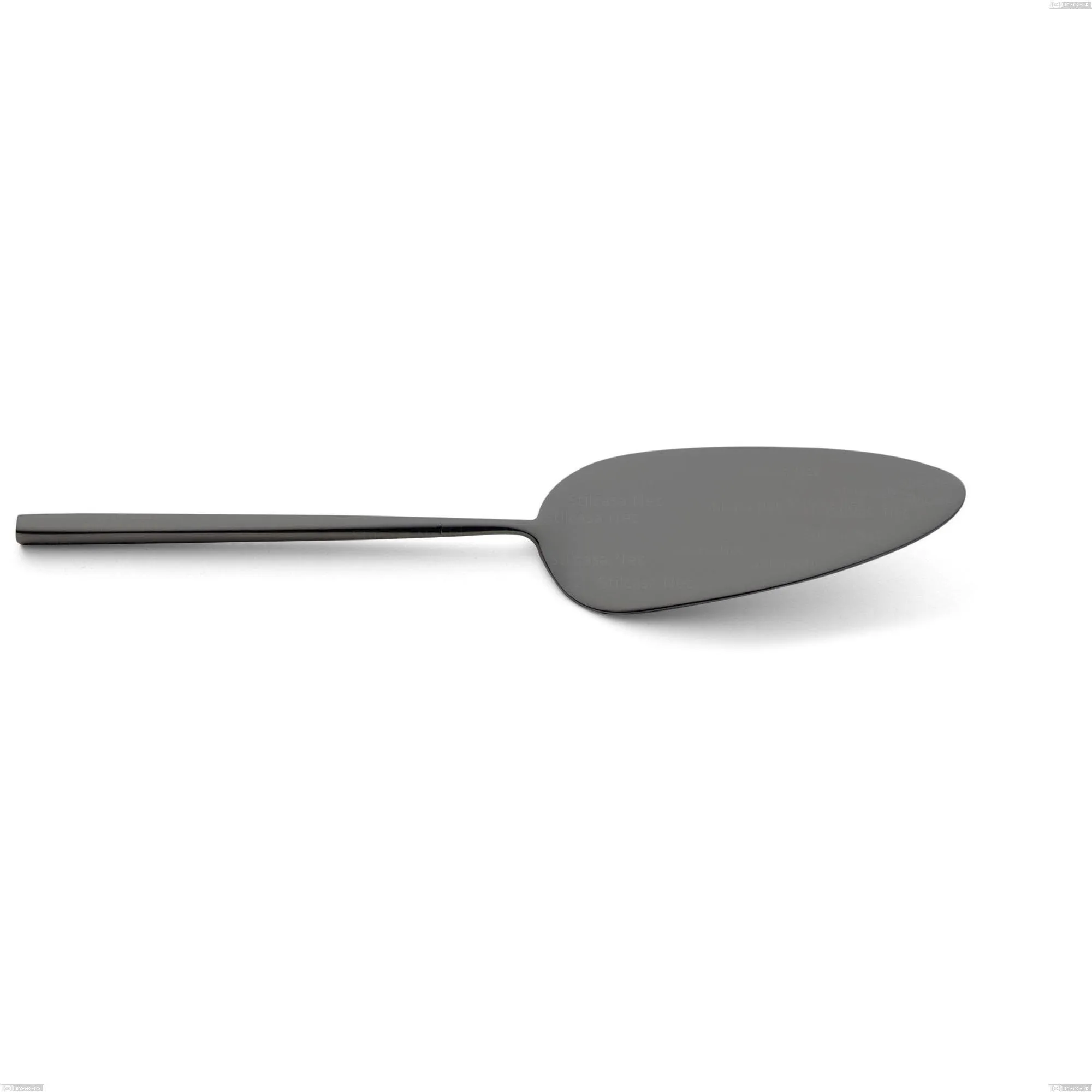 Pala torta Kyoto Sabbiato Black, Acciaio inox (Aisi 304) inox sabbiato, lunghezza 246 mm