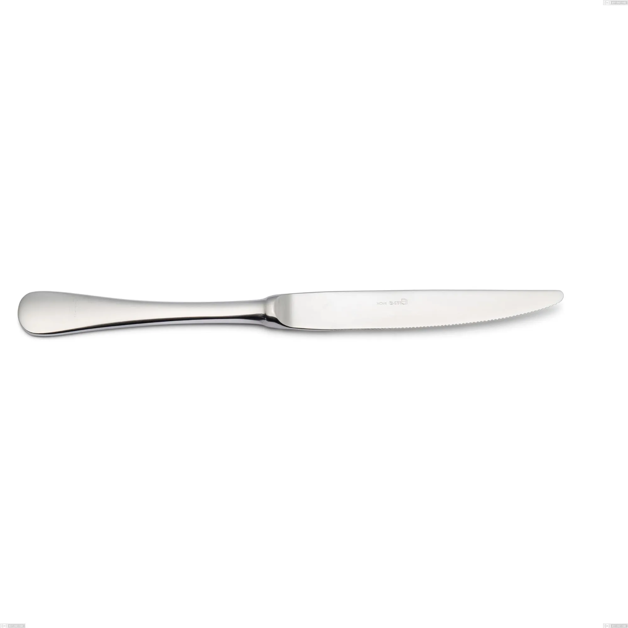 Coltello bistecca Milano inox 18/10 , Acciaio inox 18/10 (AISI304) lucido a specchio , spessore 2.5 mm