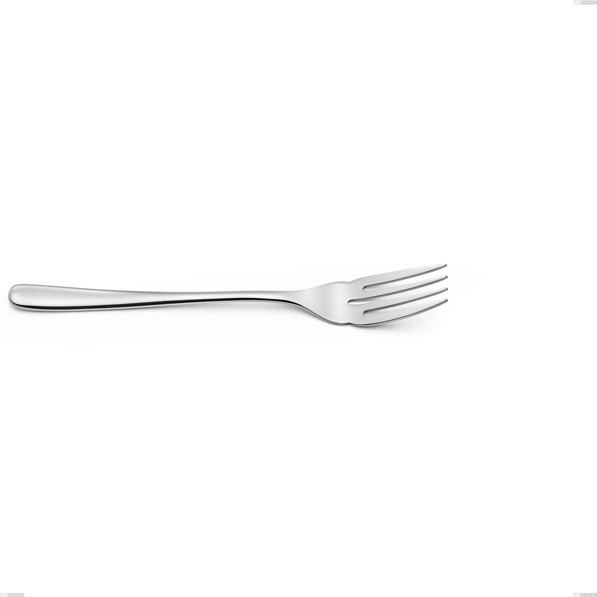 Forchetta pesce Opera, Acciaio inox 18/10 (AISI304), spessore 5.00 mm, Lunghezza 205 mm