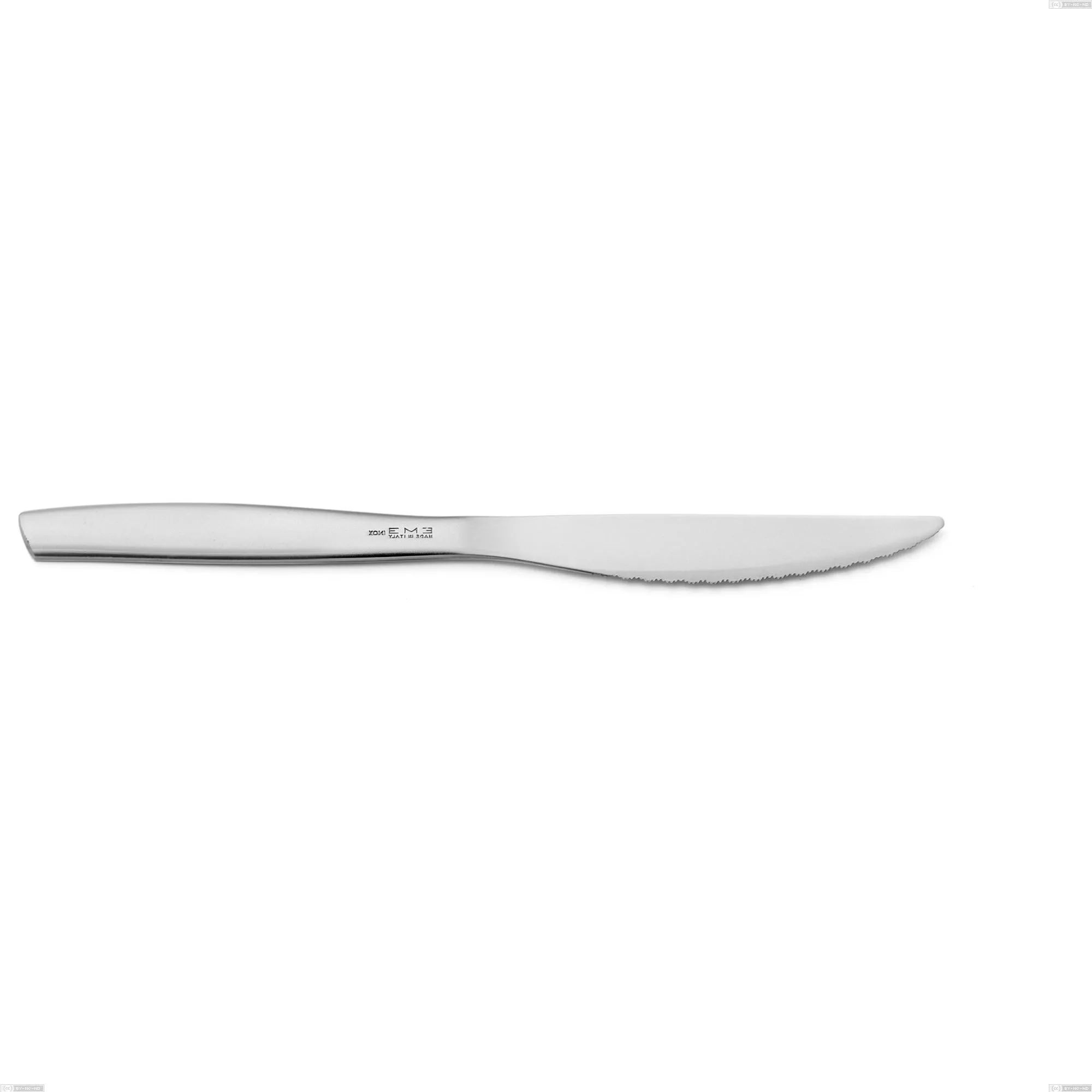 Coltello frutta economico Shark Sabbiato, Acciaio 18/0 Acciaio Satinato, spessore 2 mm, lunghezza 213 mm