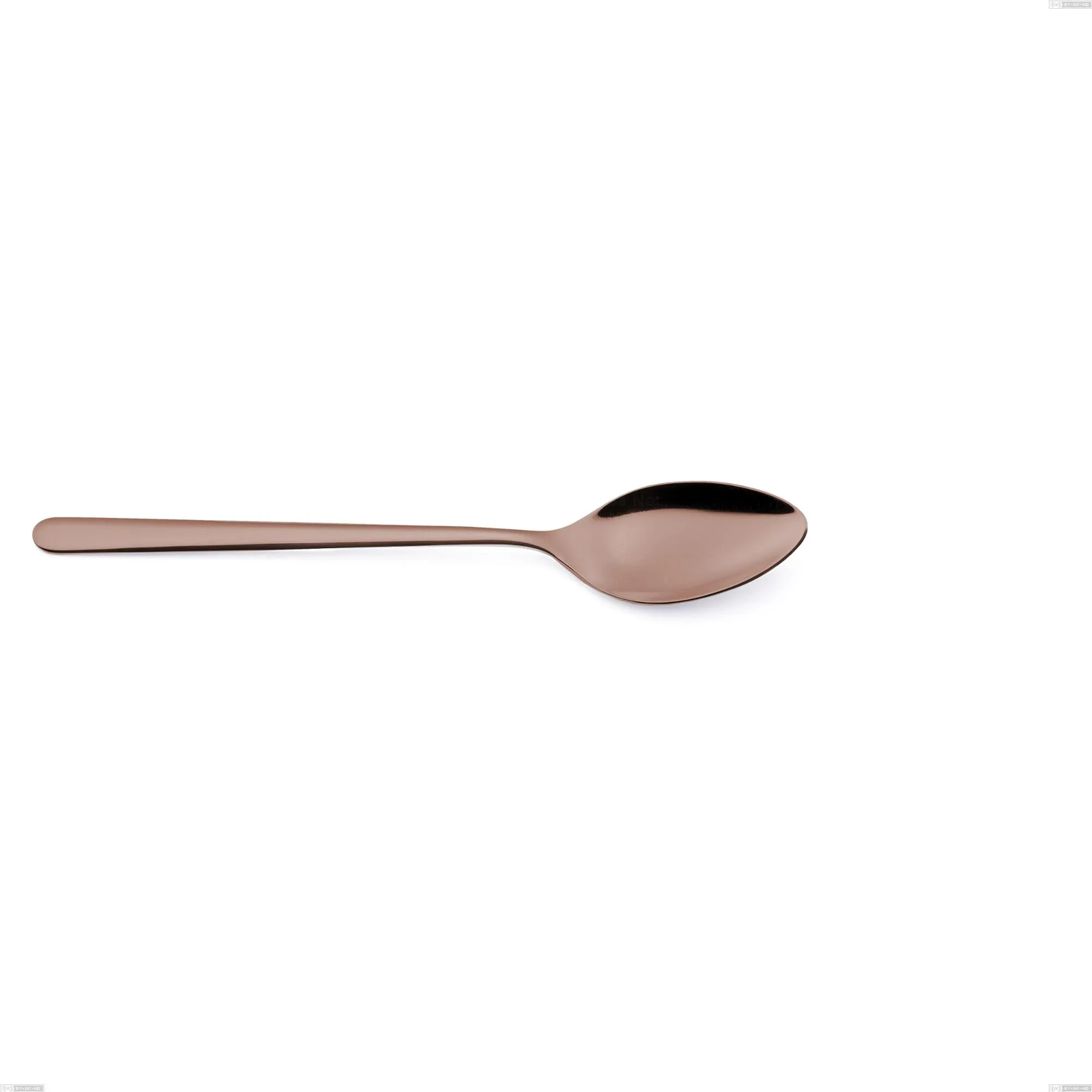 Cucchiaino frutta Venice Copper Bronze, Acciaio Inox 18-10 trattamento pvd bronzo, spessore 4 mm, lunghezza 200 mm