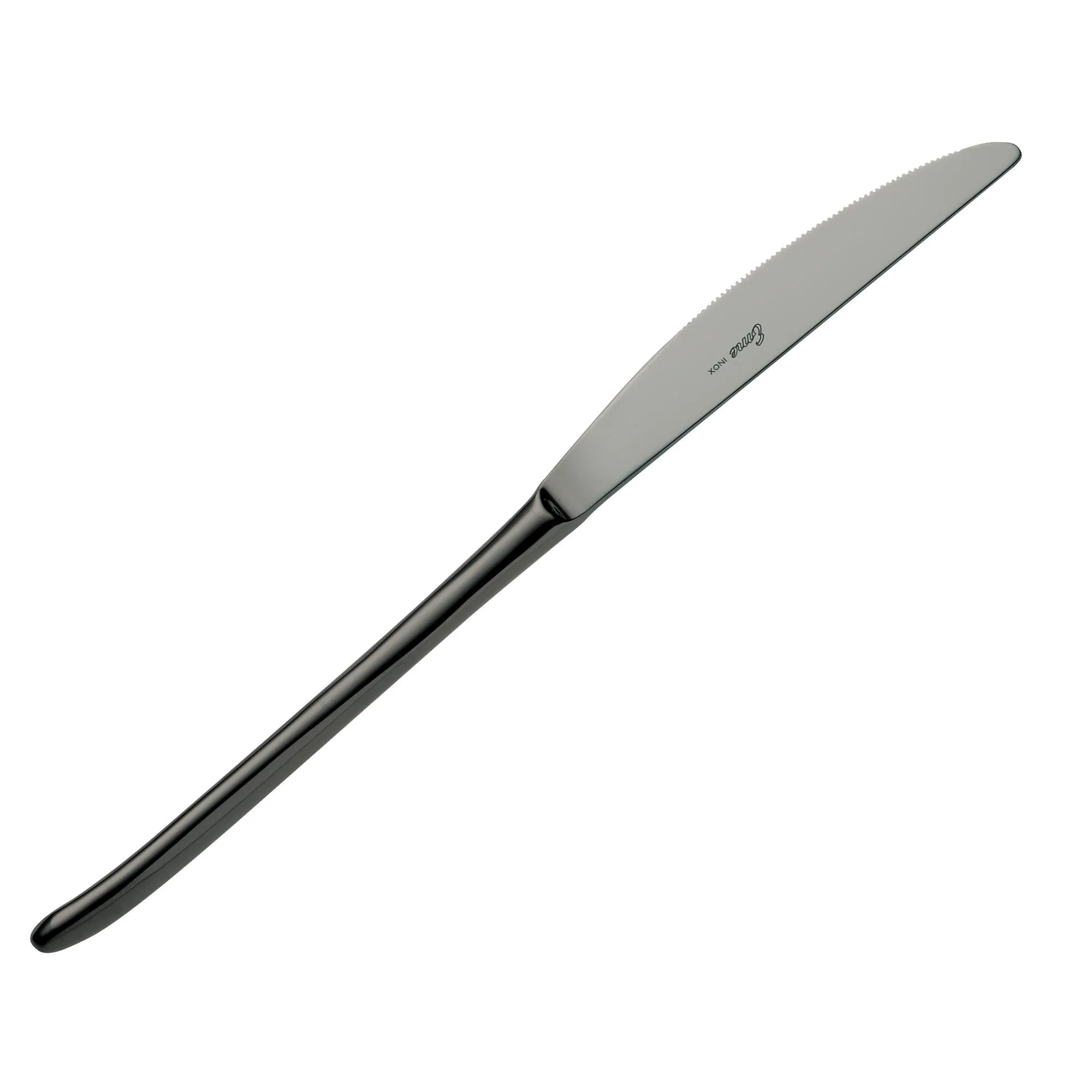 Coltello da Tavola VENICE Gun Metal in acciaio inox 18/10 AISI304 spessore 4.0 mm lunghezza 250 mm