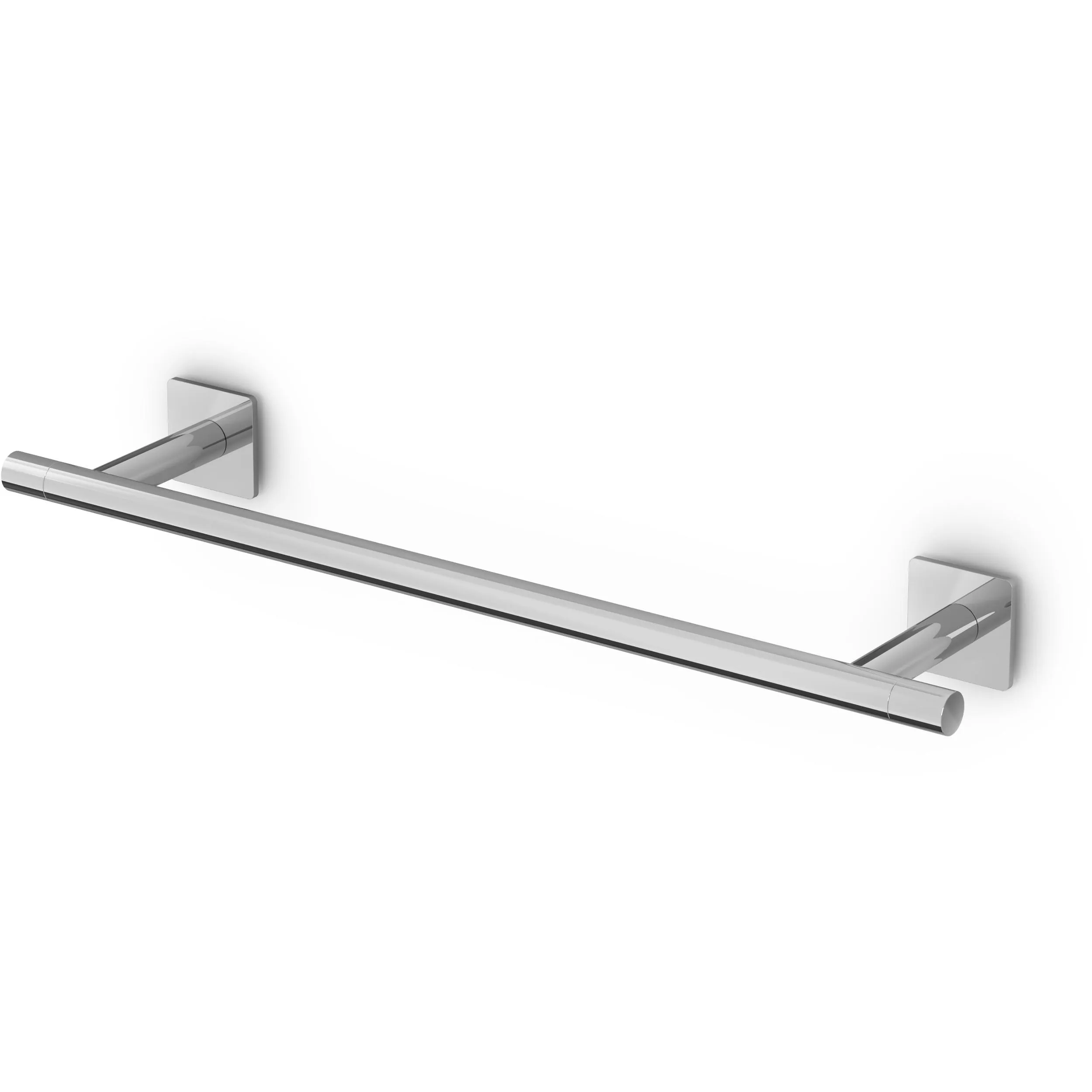 Porta Salviette da Bidet Piccolo cm 30 Oslo Square dimensioni 30x9xh4,6 cm stile minimale alluminio verniciato a polvere