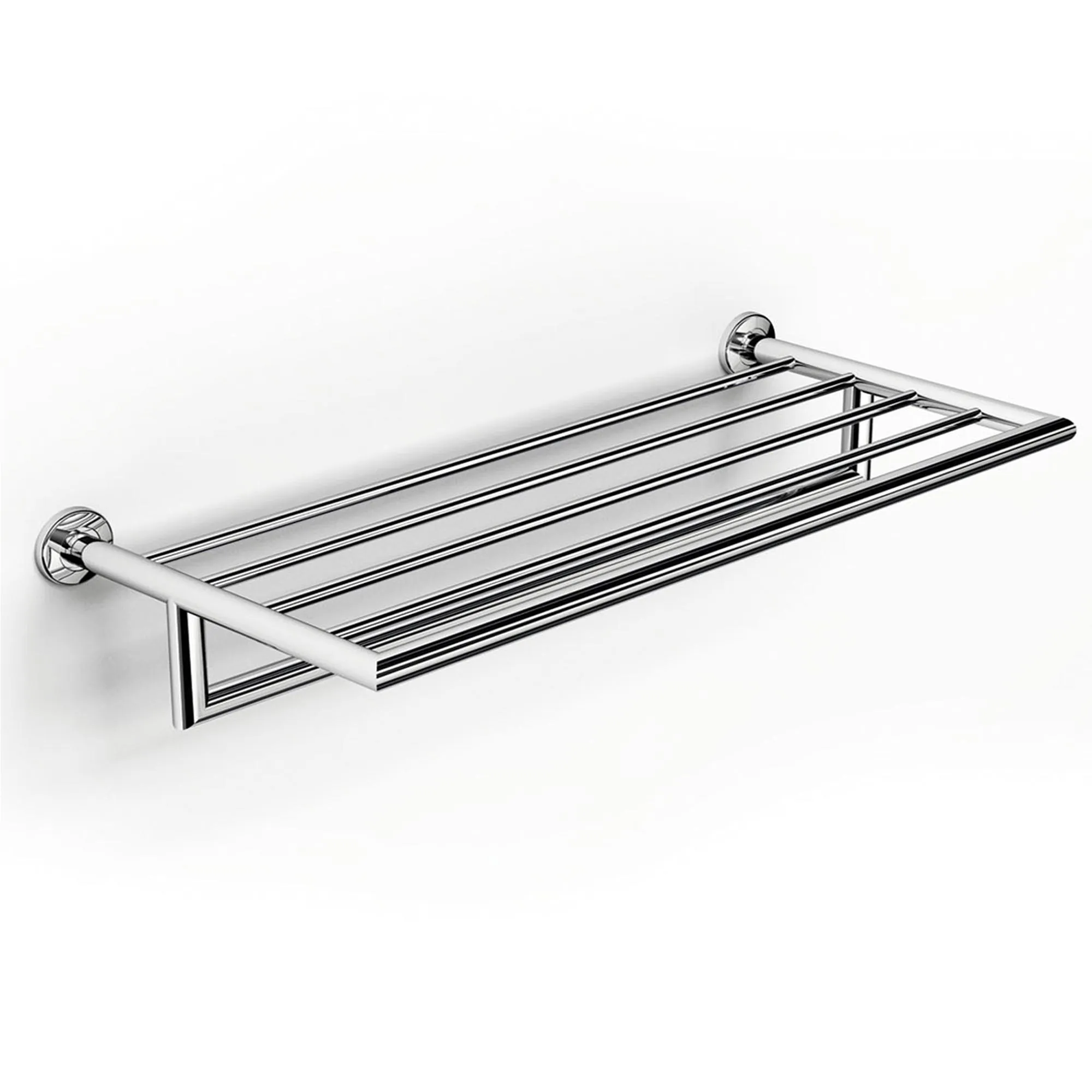 Ripiano Porta salviette in acciaio inox PLAZA 65,50x26,5xh14,50 cm finitura inox lucido