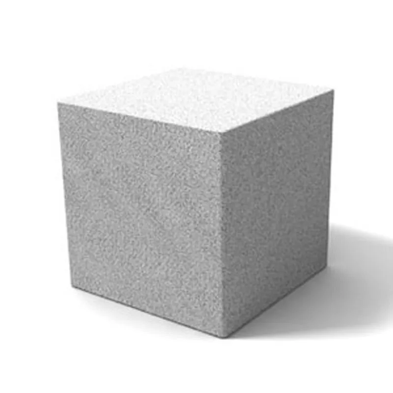 Espositore, tavolo, seduta in polietilene 35x35x35 cm Icekub granito