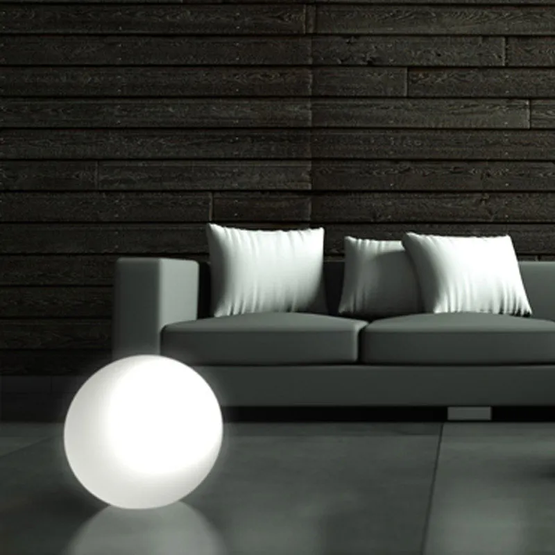 Lampada Sfera MOON per interno esterno 30cm colore Bianco lampada acquistabile separatamente