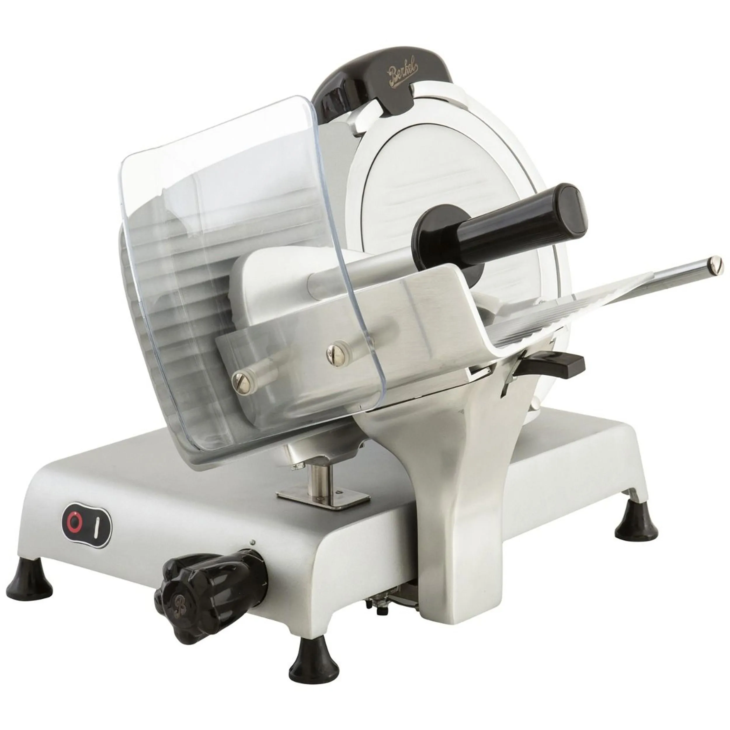 Affettatrice Elettrica domestica BERKEL RED LINE lama da 220 mm 49x50.5xh39,5 cm- peso 22 kg Affilatoi Incluso colore grigio