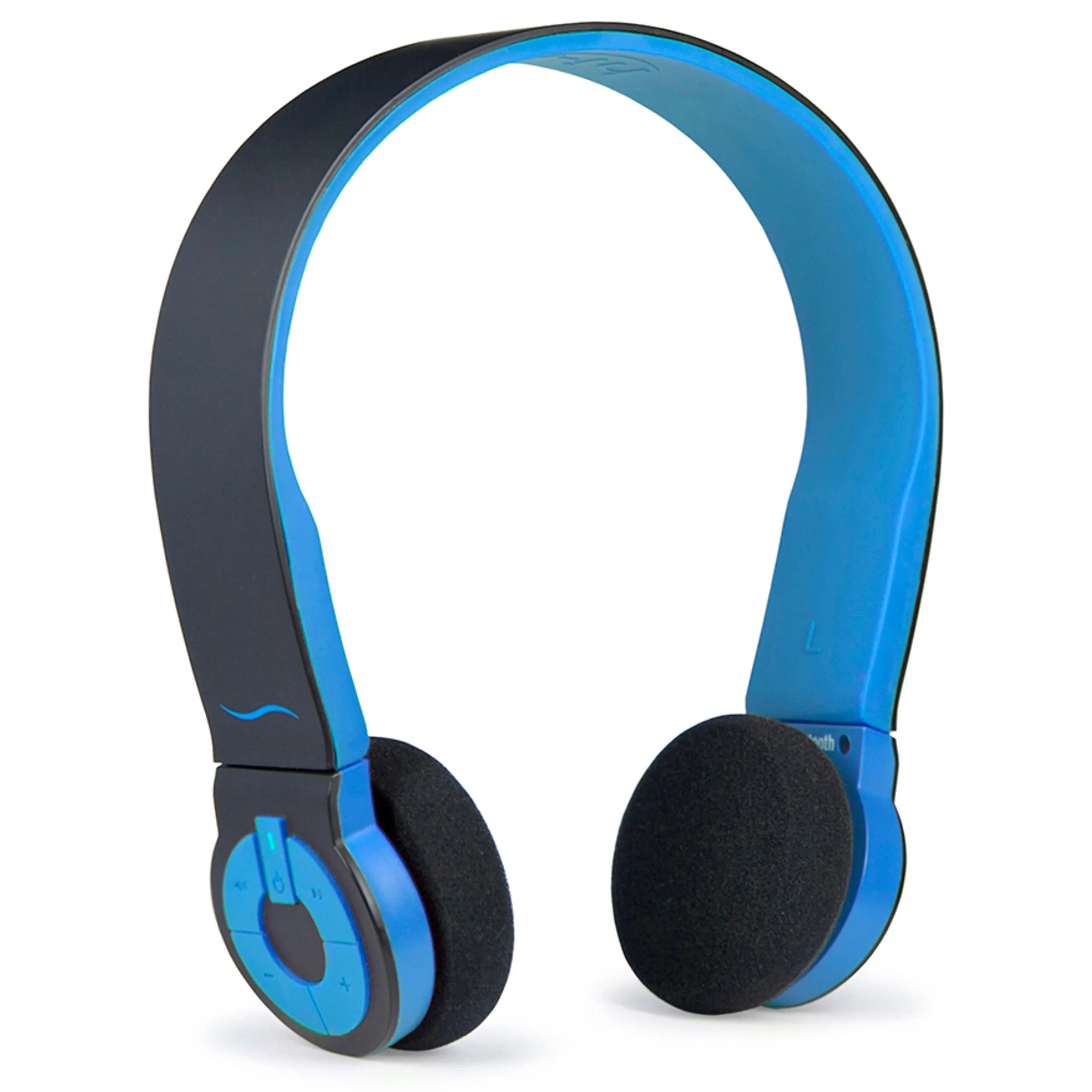 Cuffie per Bluetooth Cuffie Bluetooth con Tasti di Comando Integrati HI FUN colore blu