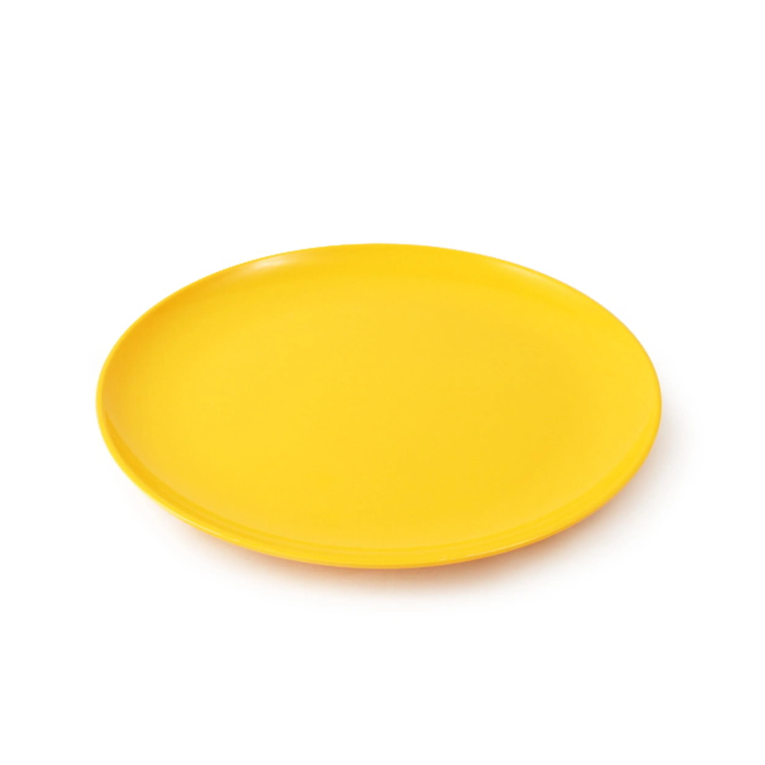 Piatto Coupe piano frutta diametro 21xh 1,8 cm - 150 gr giallo intenso