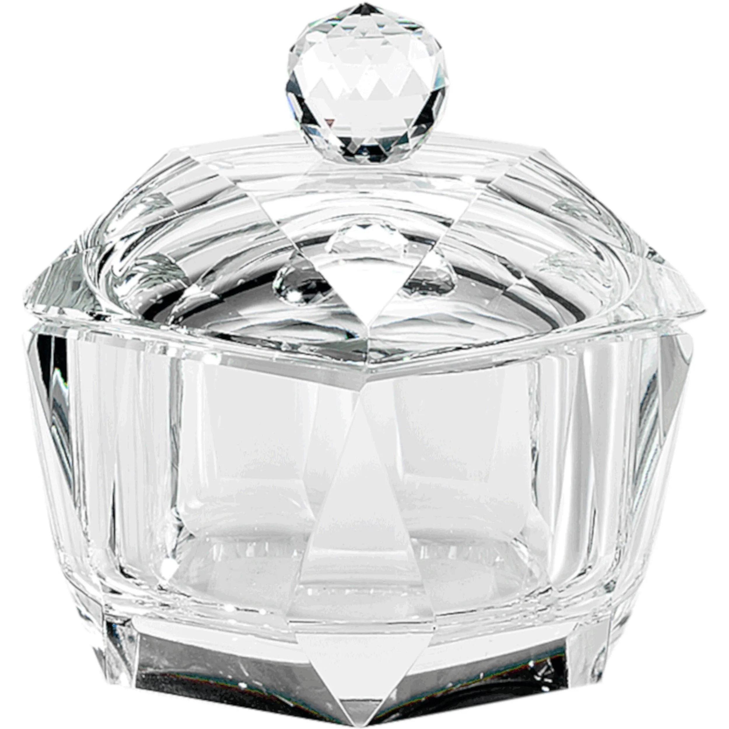 Scatola in Cristallo K9 Diamante 8,5x8,5xh8 cm in scatola regalo , per uso bomboniera matrimonio comunione cresima