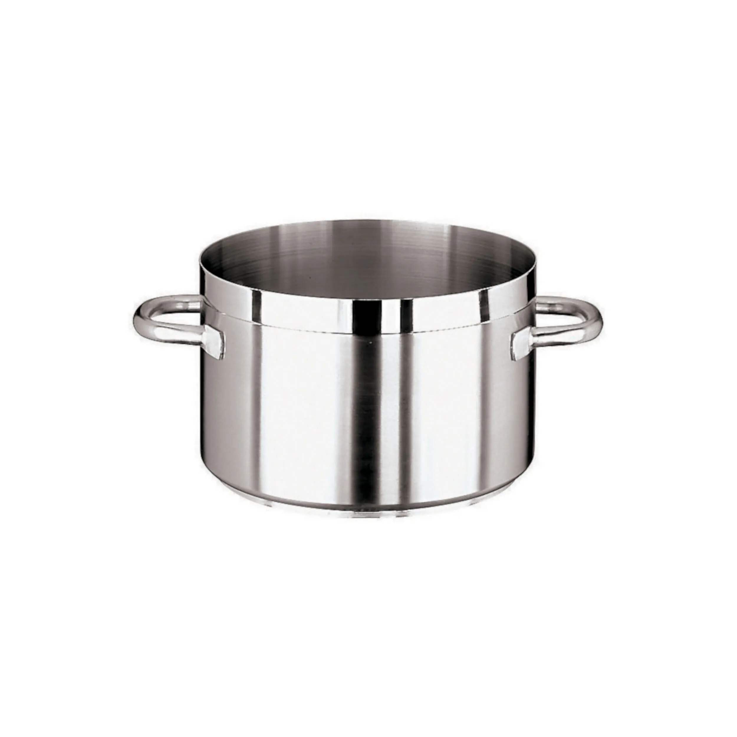 Casseruola Alta 2 Maniglie Cm 28 Serie 1100 Inox, Lt 10,8 - peso 3,23 kg