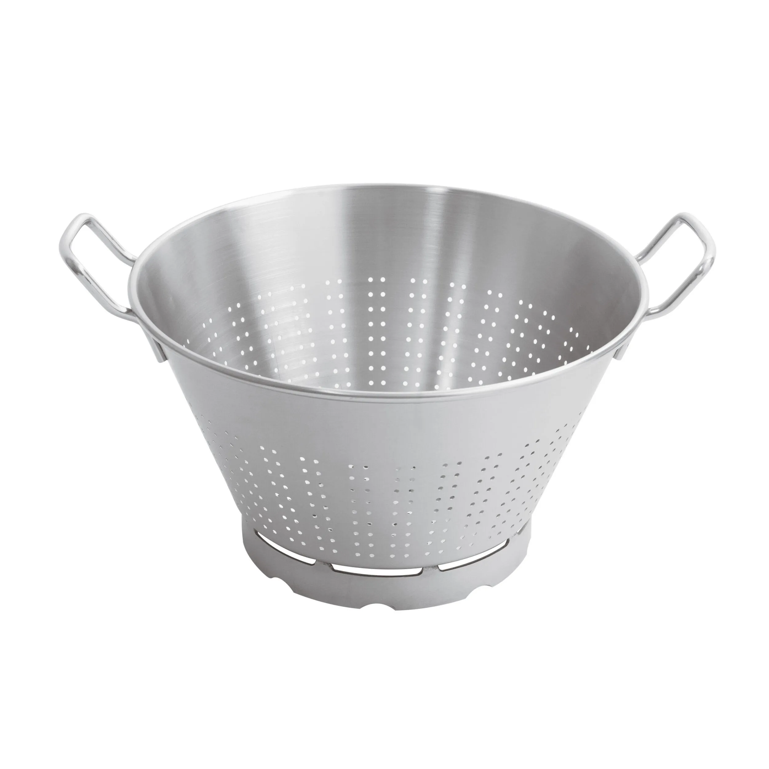 Colapasta Tronco Conico in alluminio satinato diametro 36 cm colore Inox, Lt 12,8 - peso 2,1 kg