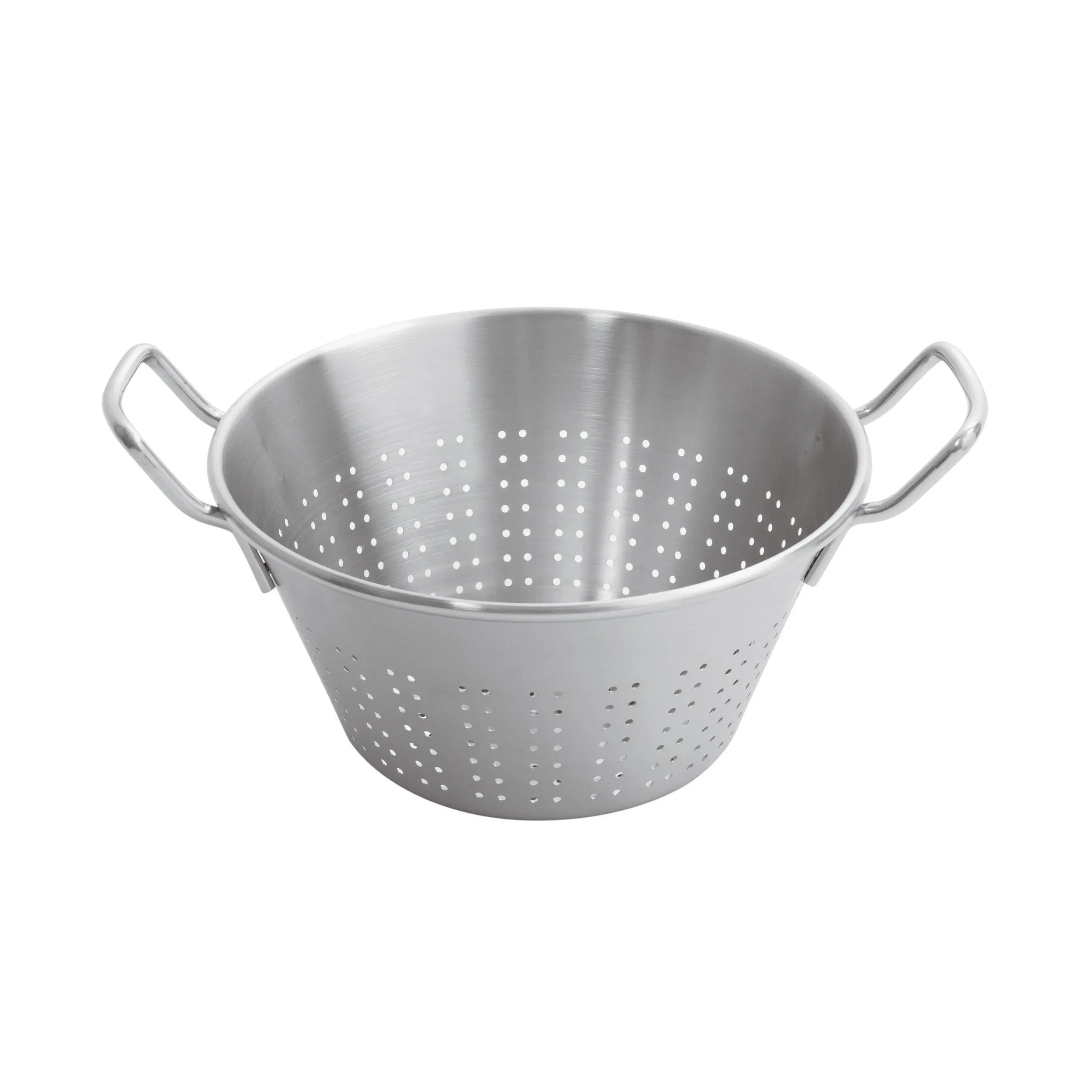 Colapasta Tronco Conico in acciaio inox per pasticcerie diametro 28 cm , Lt 5,5 - peso 1,19 kg