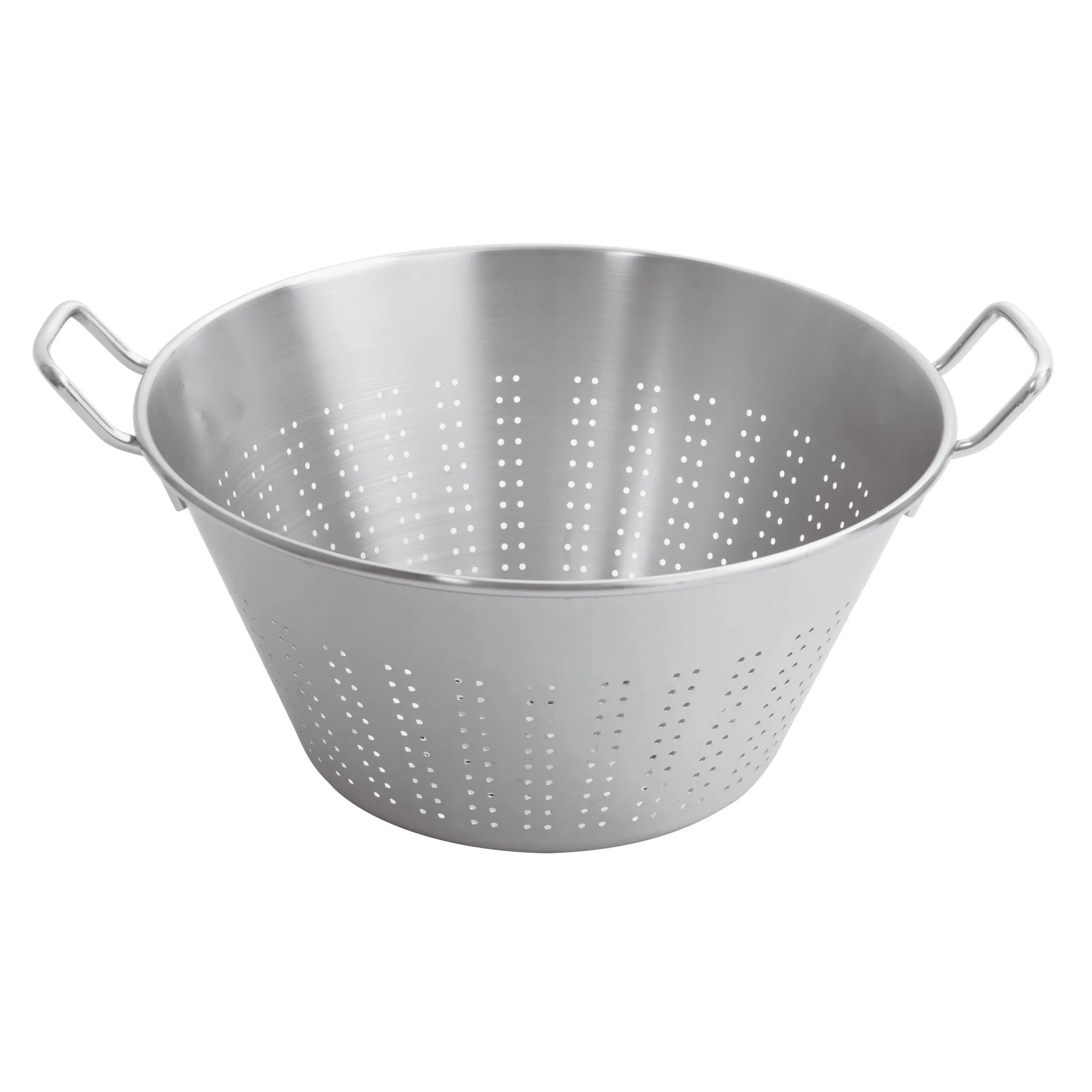 Colapasta Tronco Conico in acciaio inox per pasticcerie diametro 40 cm Inox, Lt 17 - peso 2,07 kg