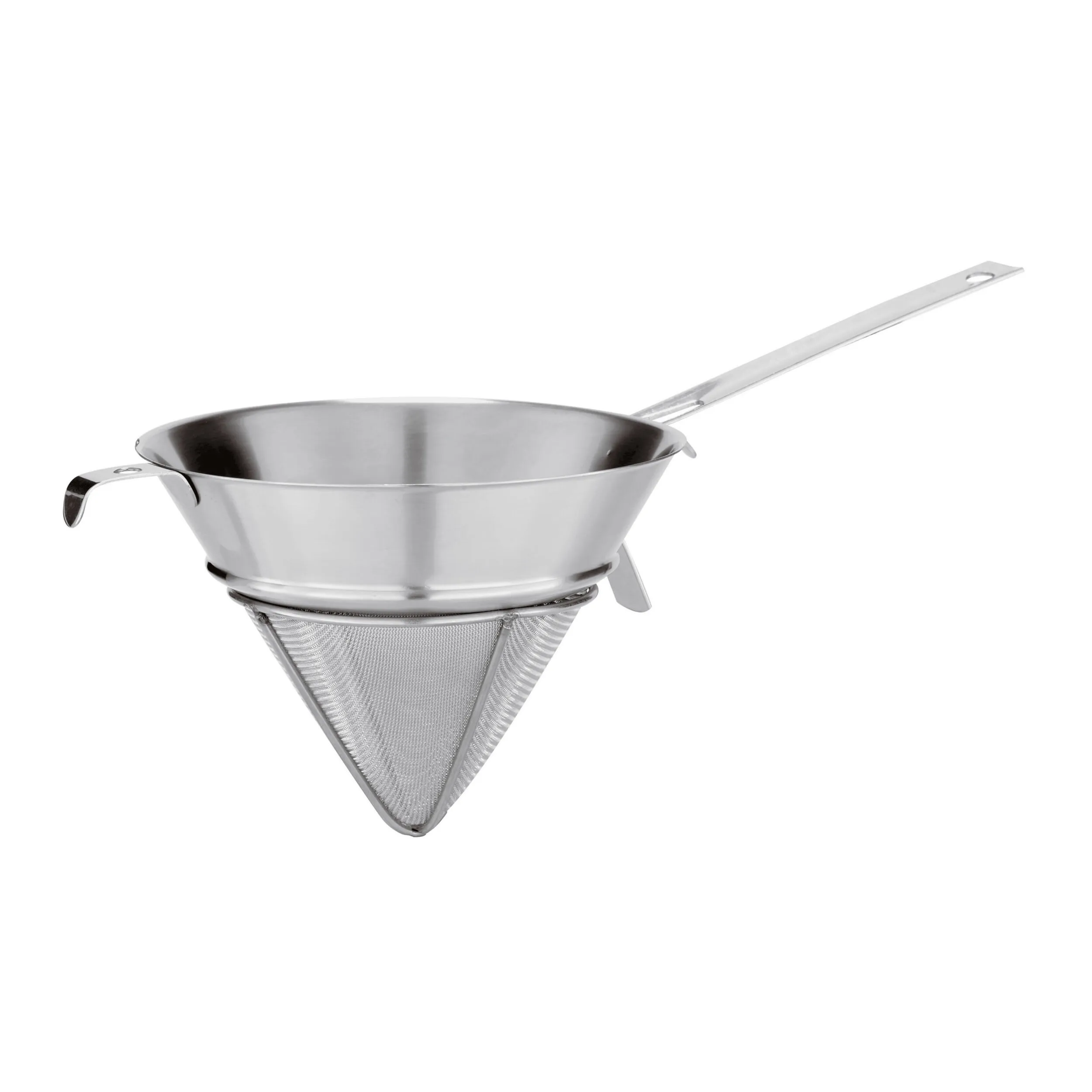 Cornetto Cinese A Rete Cm 20 Con Protezione - Inox, peso 0,49 kg