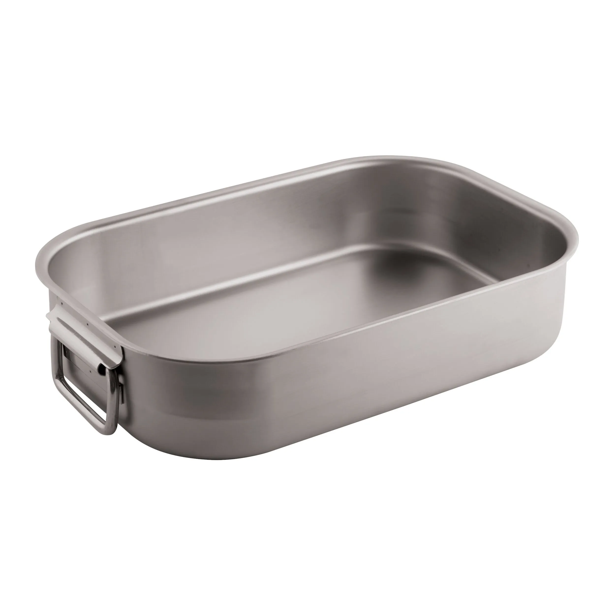 Tegame Rettangolare M/Snodate Cm 45 Inox Pesante, peso 3,99 kg