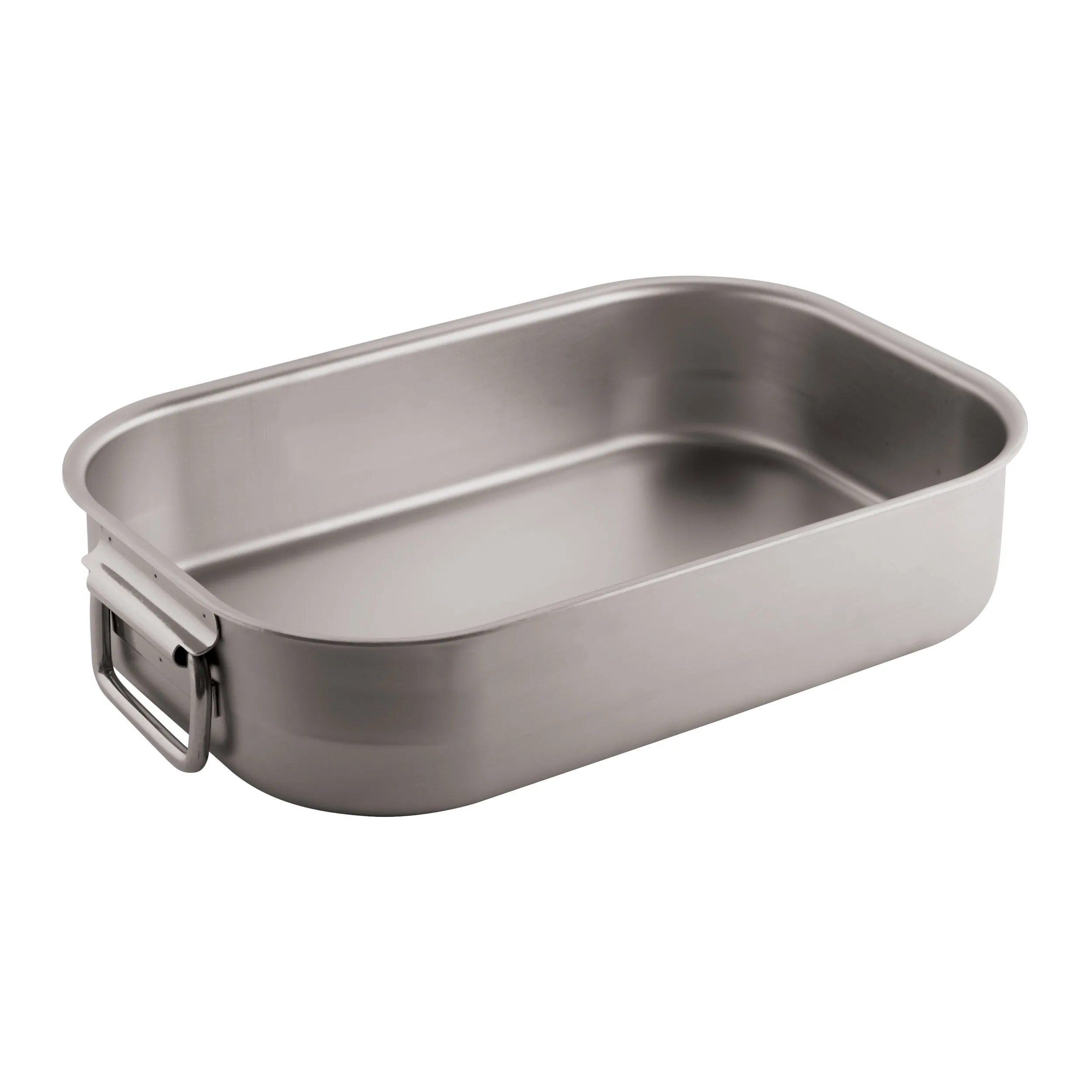 Tegame Rettangolare M/Snodate Cm 60 Inox Pesante, peso 5,5 kg