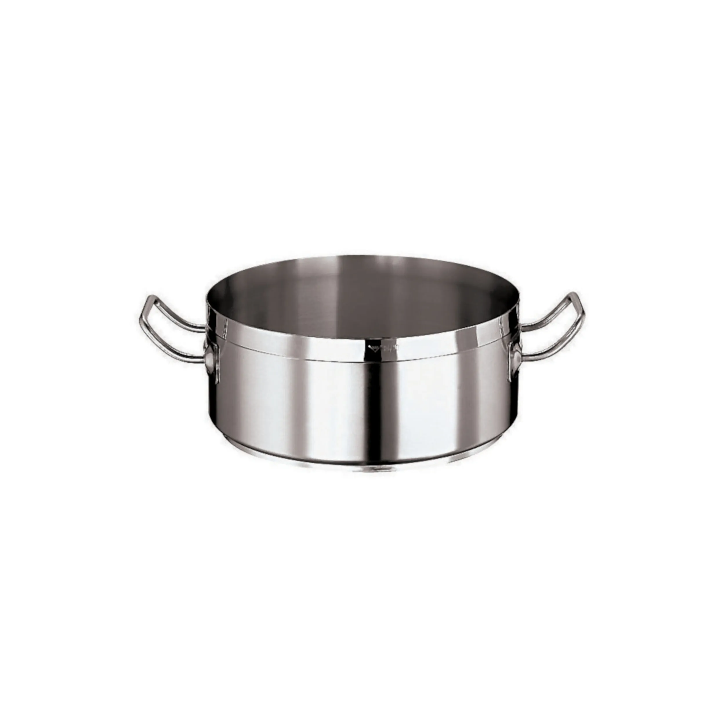 Casseruola Bassa 2 Maniglie Cm 16 Serie 2100 Inox, Lt 1,3 - peso 1 kg