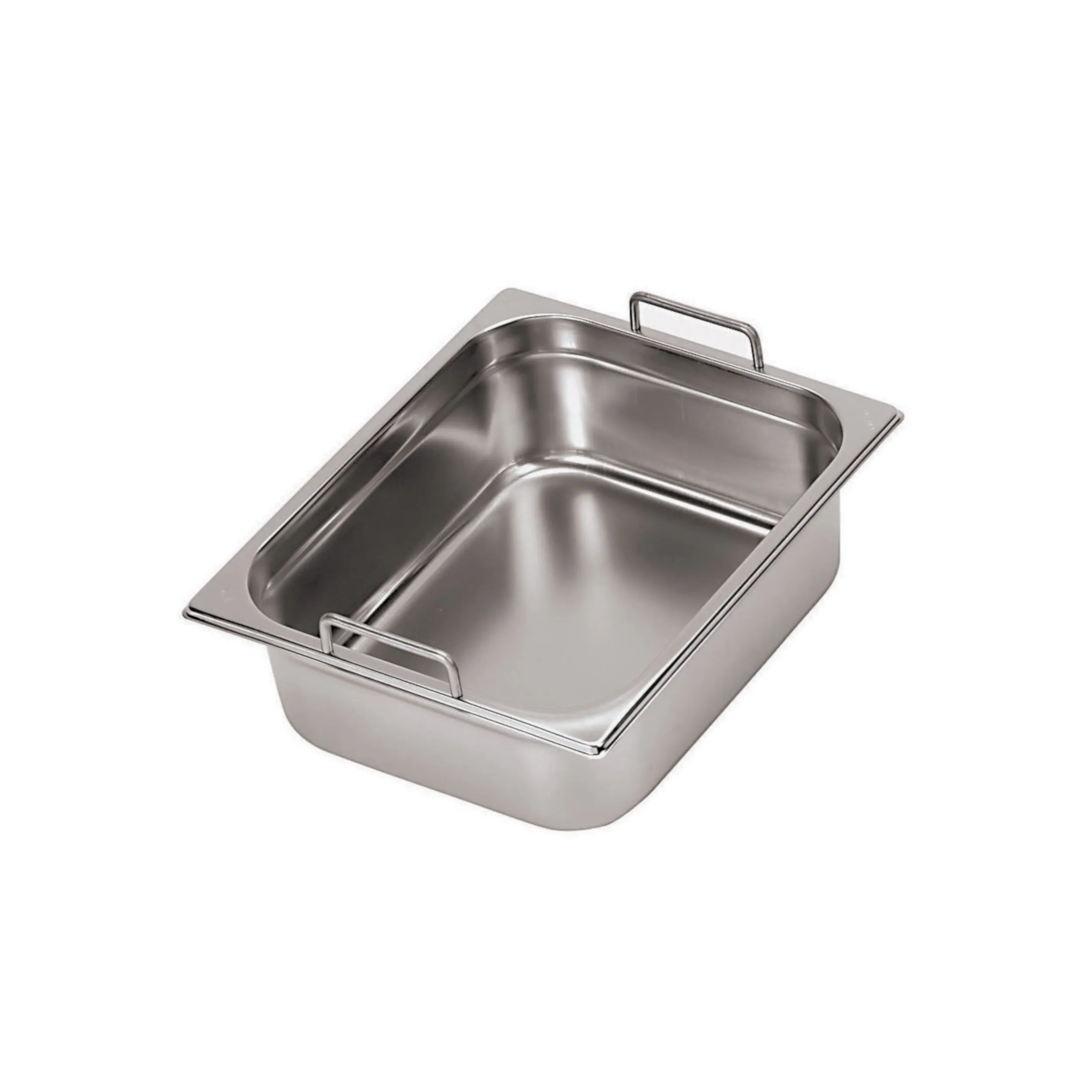 Gn 1/1 Maniglie Fisse Cm 53X32,5X15 Serie Gastronorm Inox, Lt 22 - peso 1,79 kg