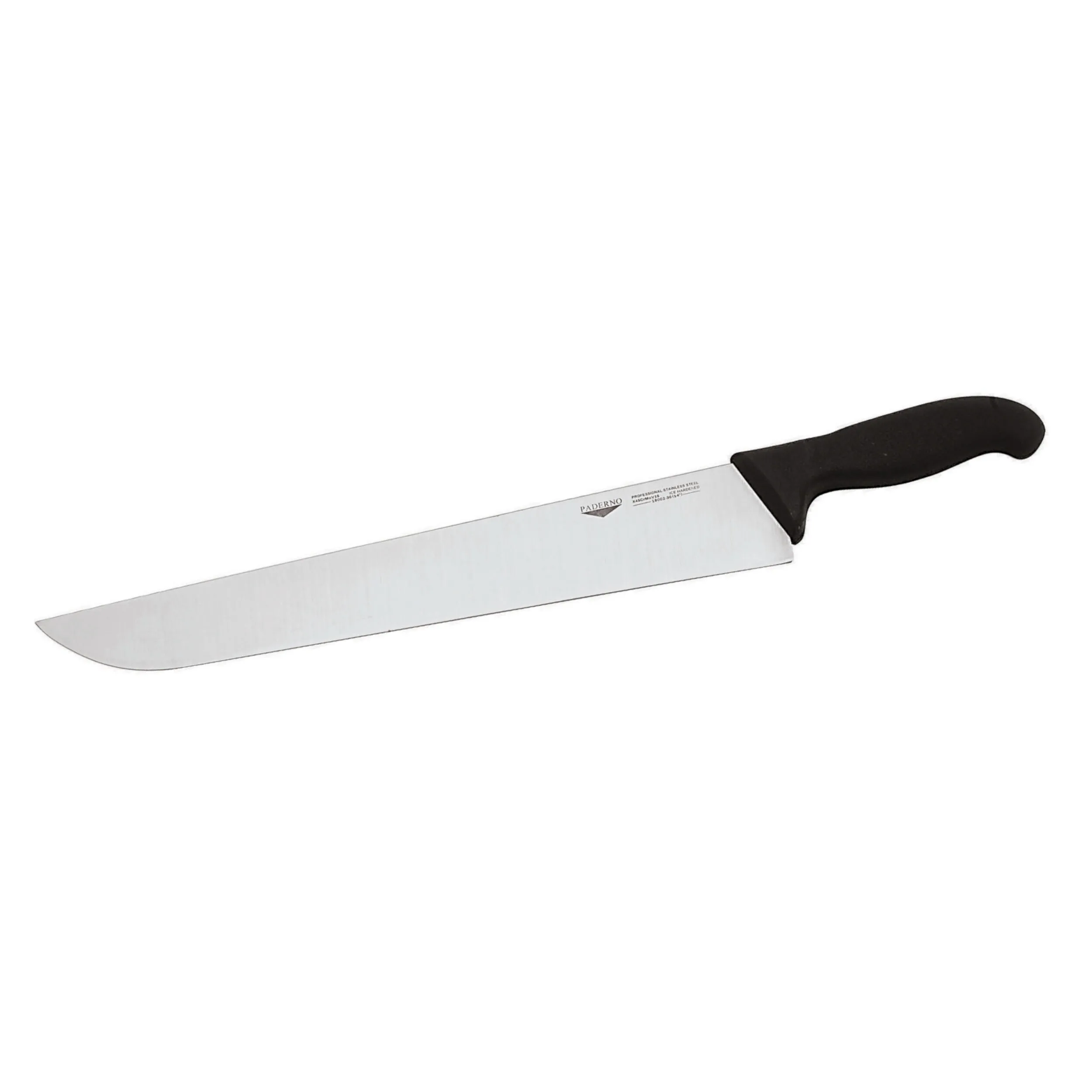 Coltello Francese Cm 36 Manico Nero Coltelleria Serie Tranciata, peso 0,33 kg