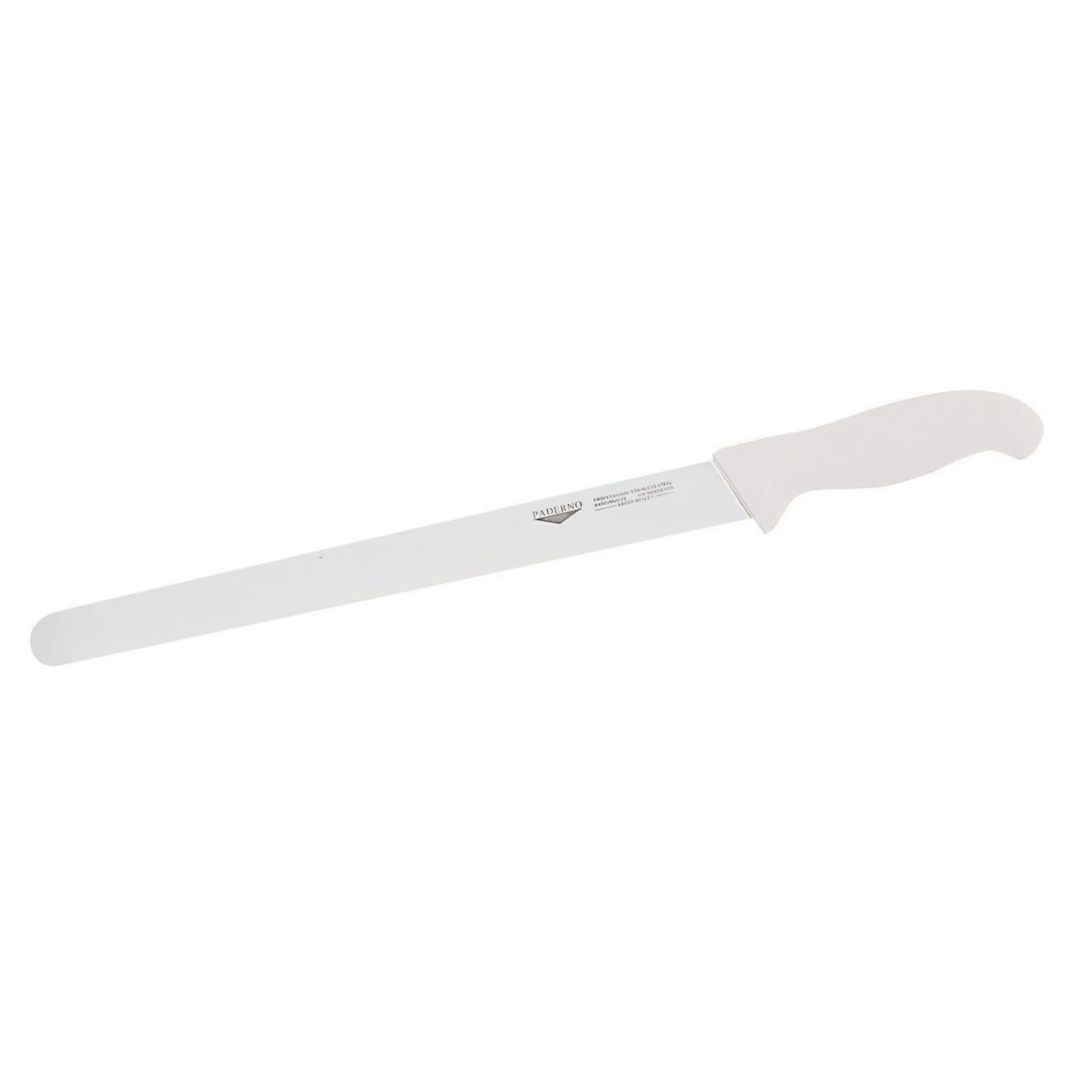 Coltello Prosciutto Cm 30 Bianco Coltelleria Serie Tranciata, peso 0,22 kg