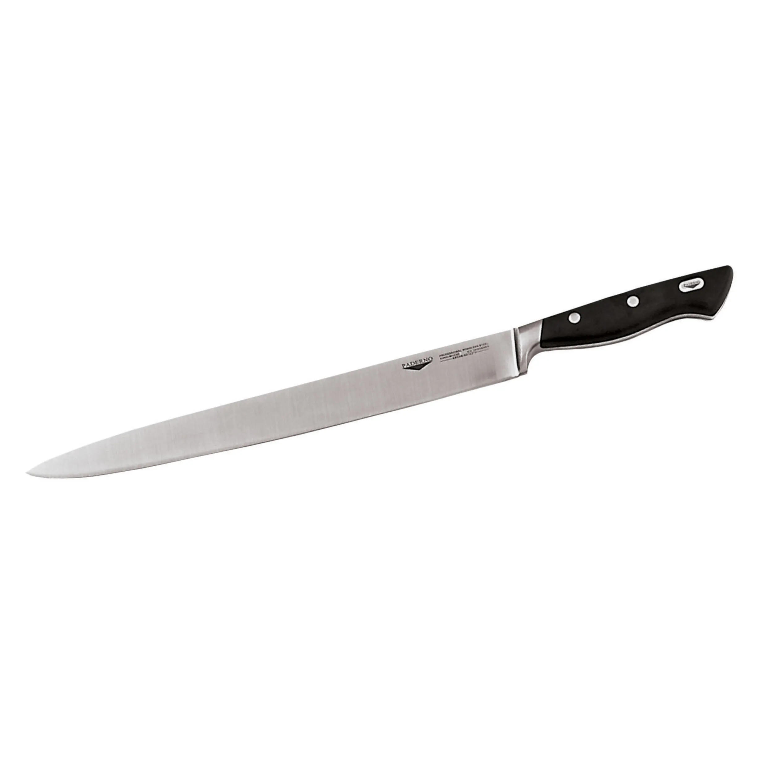 Coltello Affettare Cm 30 Coltelleria Serie Forgiata, peso 0,35 kg