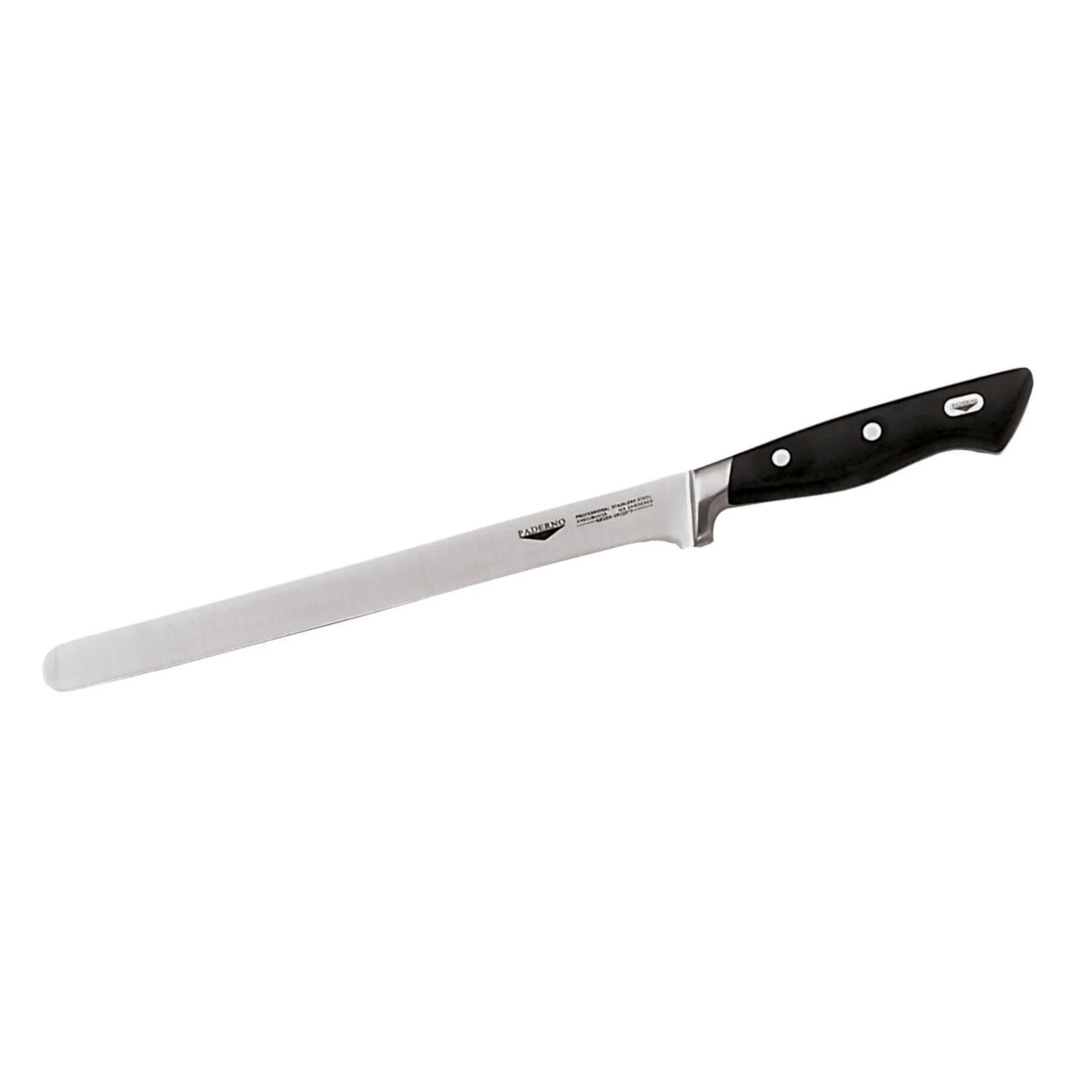 Coltello Prosciutto Cm 26 Coltelleria Serie Forgiata, peso 0,32 kg