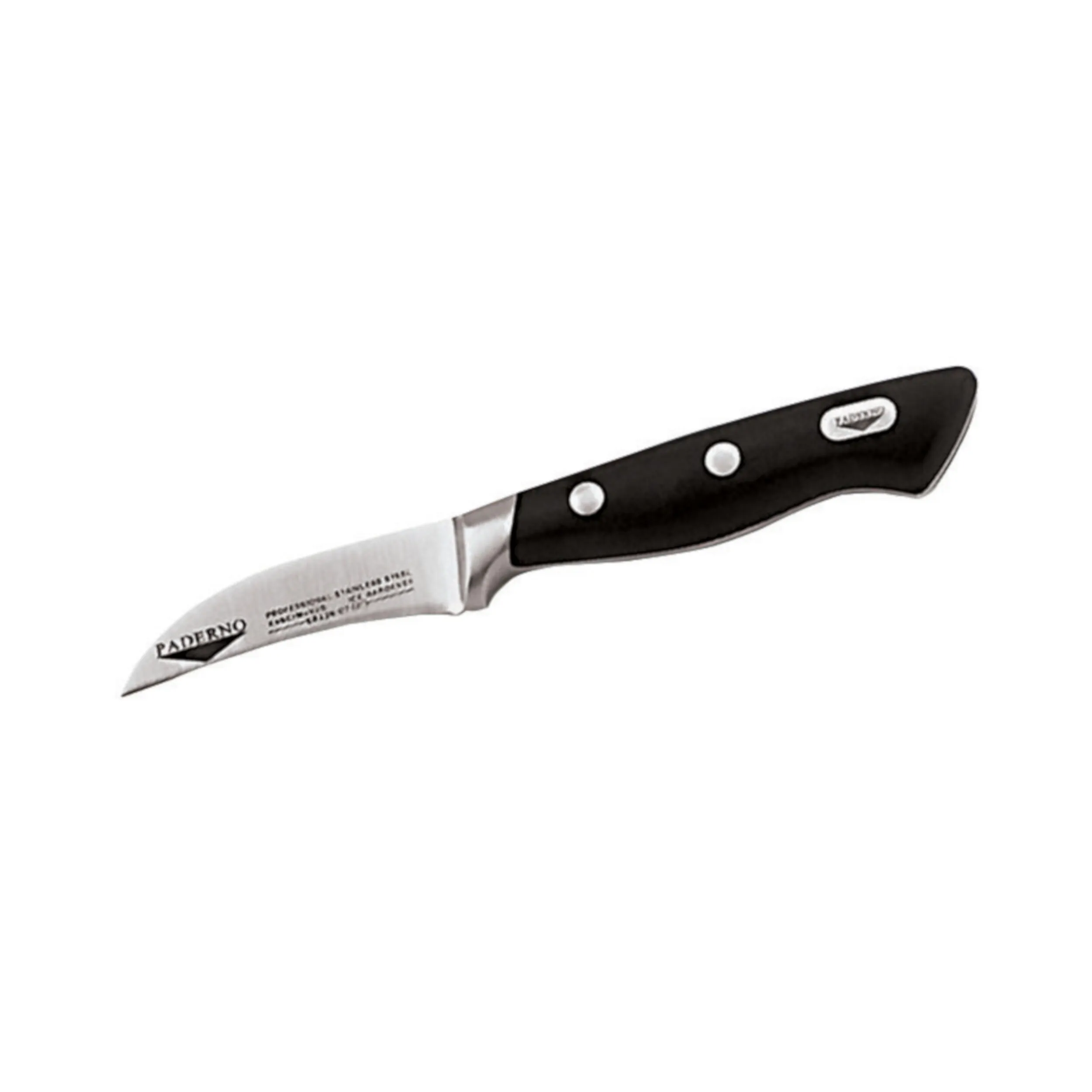 Coltello Spelucchino Cuoco Cm 7 Coltelleria Serie Forgiata, peso 0,12 kg