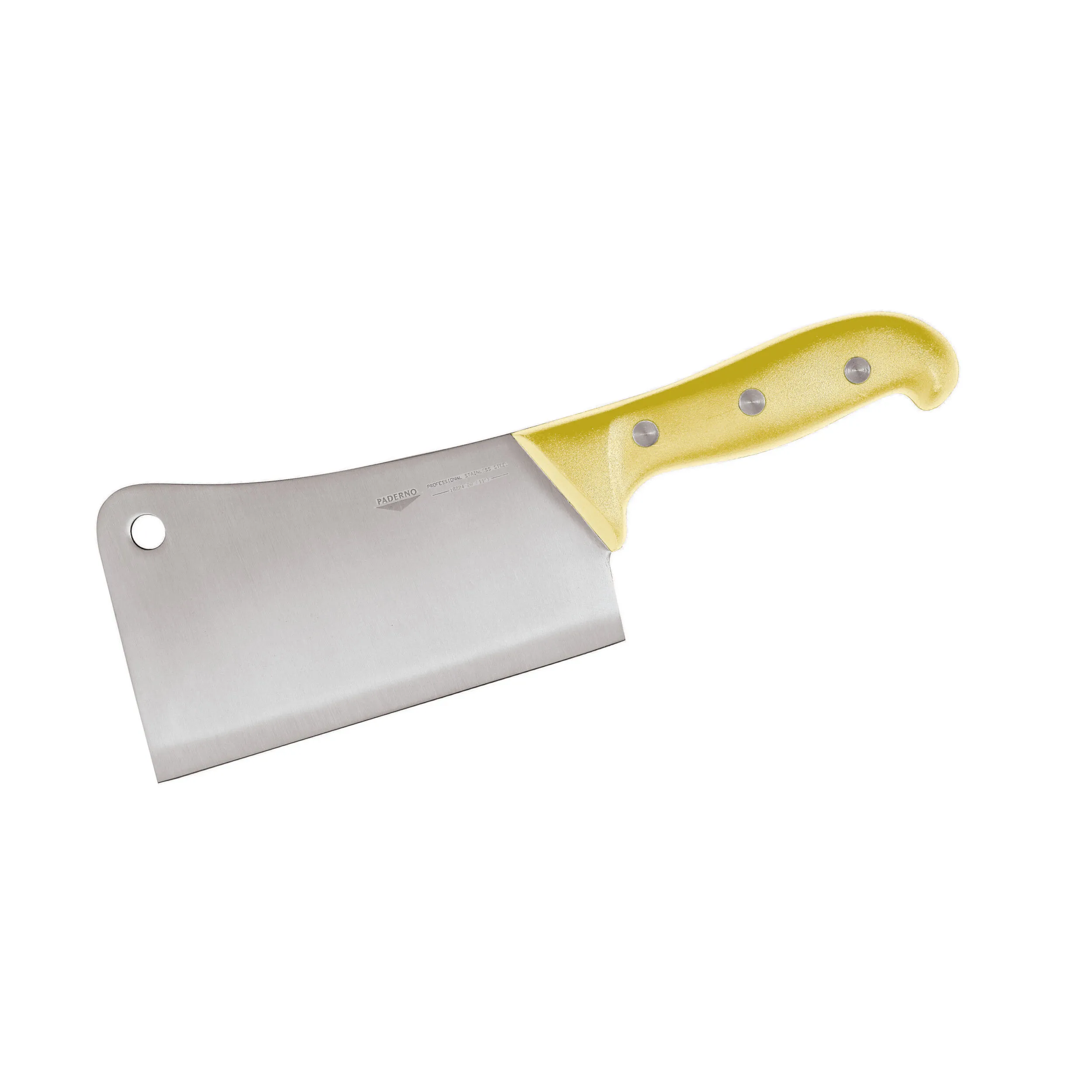 Falcetta Cm 18 Manico Giallo Coltelleria Serie Tranciata, peso 0,73 kg