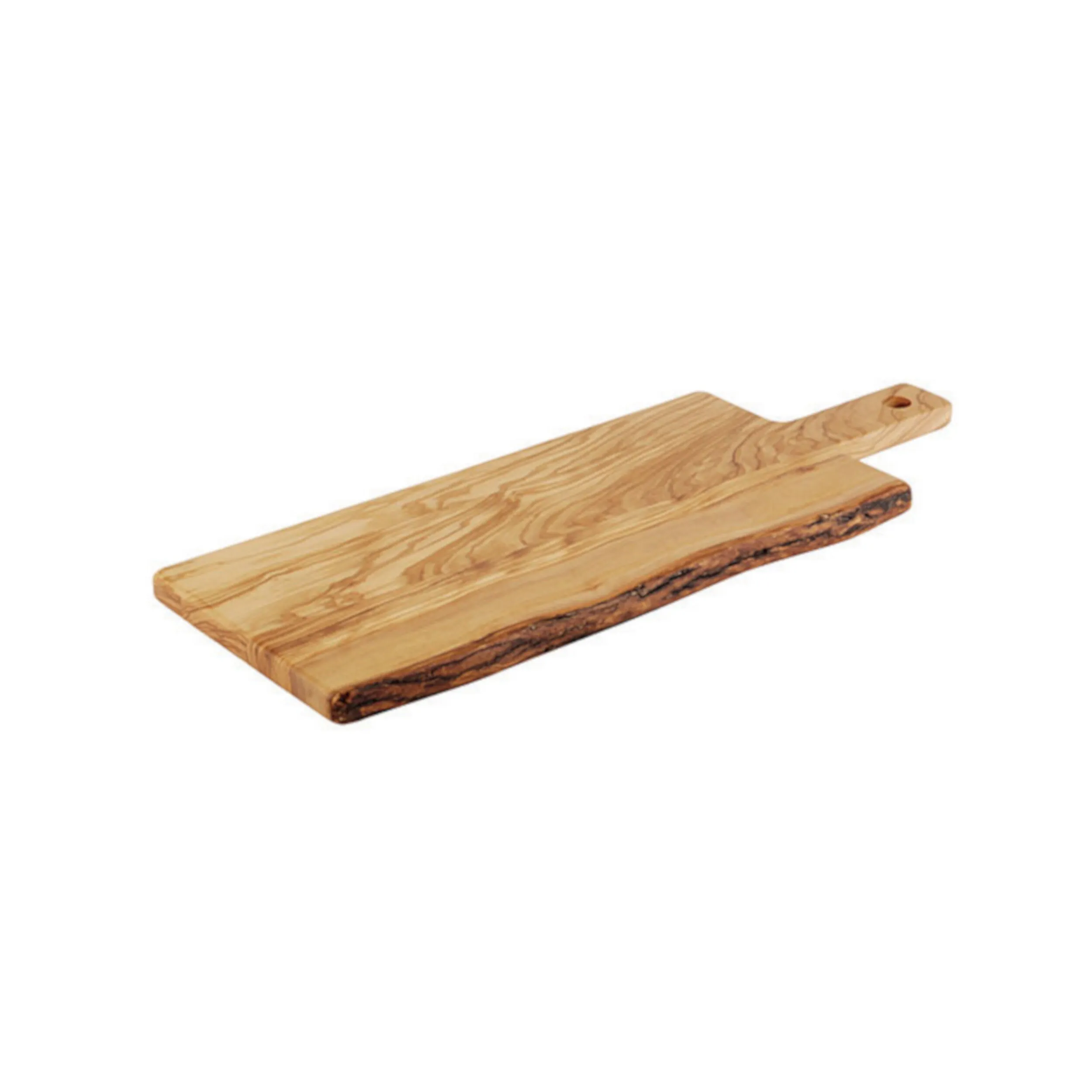 Tagliere Servizio Cm 44x20 H 2 Legno Ulivo, peso 1,55 kg