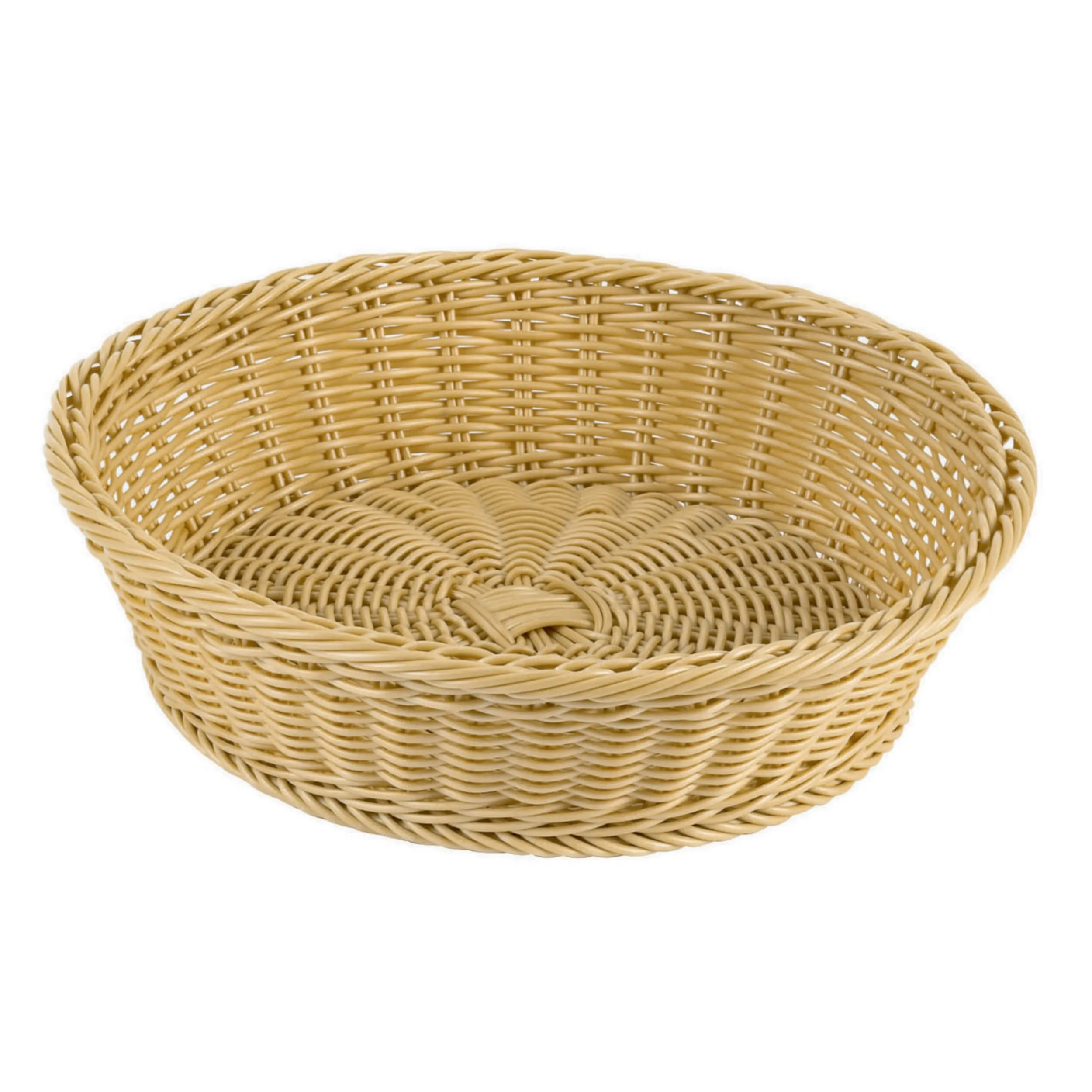 Cesta Porta Pane Diam Cm 32 Polyrattan, peso 0,47 kg