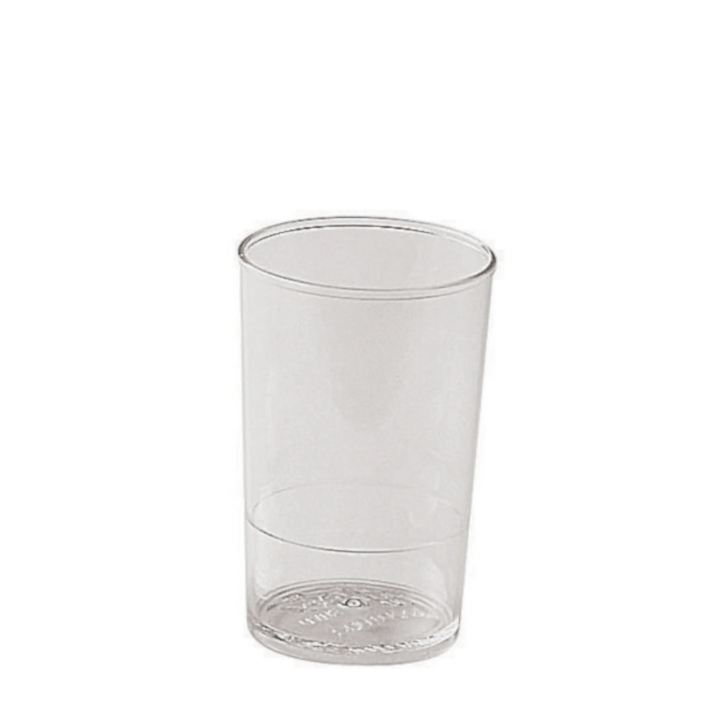 Conf 100 Pz Bicchiere Ml 50 Monouso - PS- Cilindrico, peso 0,95 kg