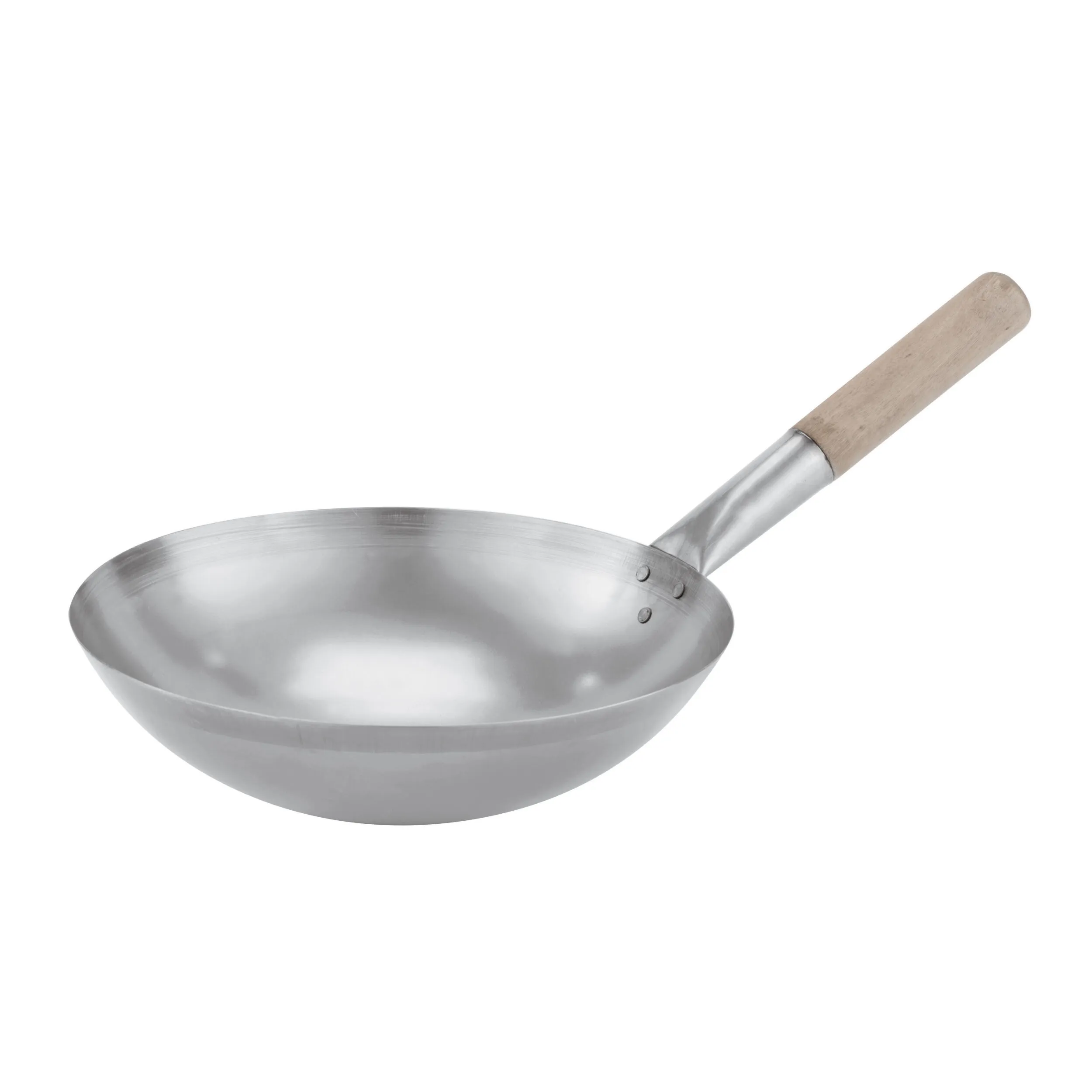 Wok Cm 36 Manico Legno, peso 1,17 kg