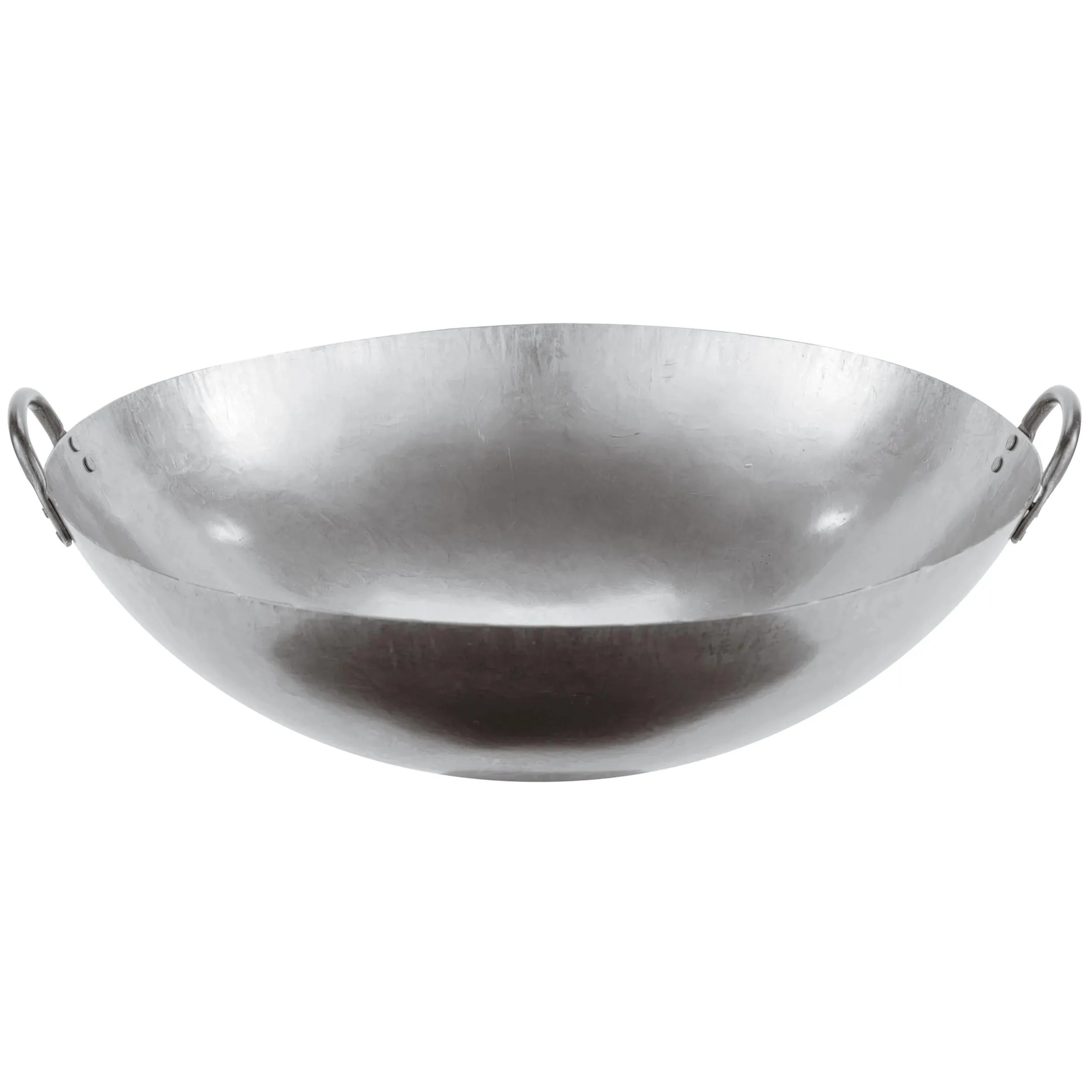 Wok in ferro diametro 71xh22 cm Due Maniglie Ferro, peso 5,78 kg