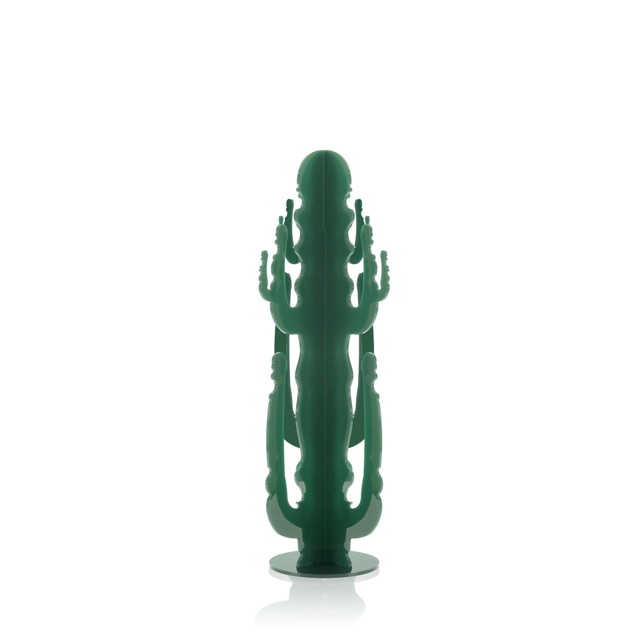 Oggetto decorativo CACTUS MEDIUM Green in Plexiglass Linea Decorativa iPlex Crystal Garden Dimensioni 29x29x h 76 cm - peso 1,9 kg Colore verde