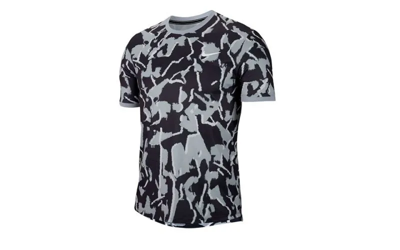 T-shirt Dri-fit Grigio Nero