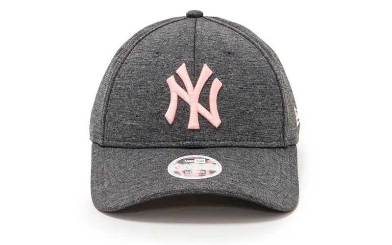 Berretto New York Yankees League Essential Grigio Rosa Donna