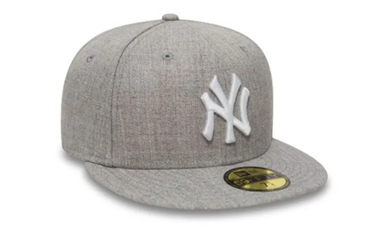 Berretto New York Yankees Essential 59fifty Grigio Chiaro