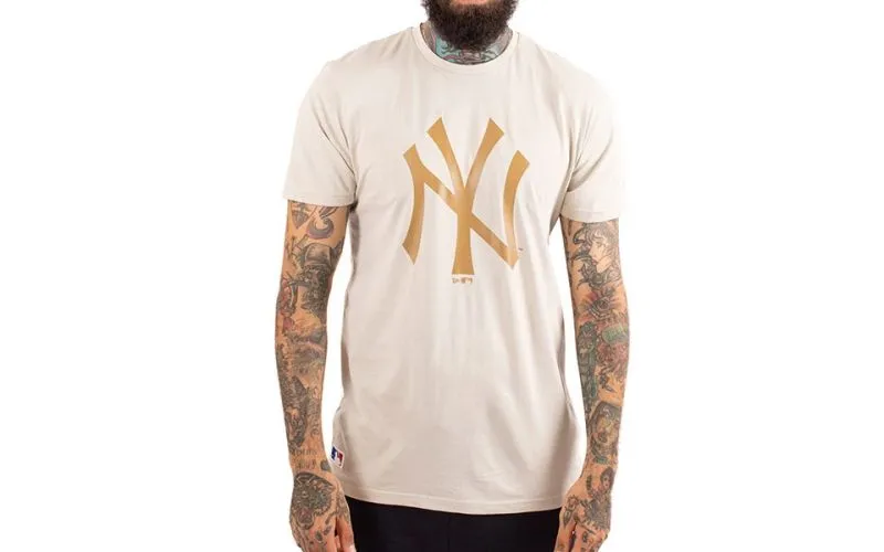 T-shirt New York Yankees League Colour Pack Beige