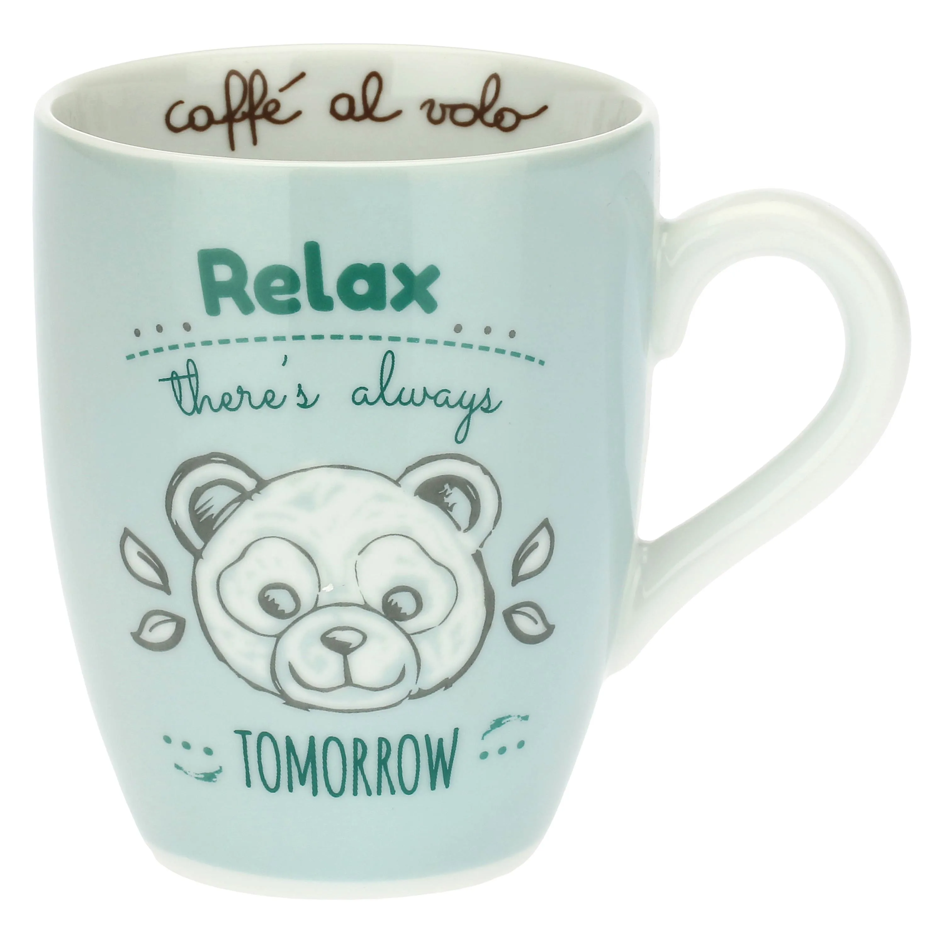 Mug con panda - Relax there's always tomorrow