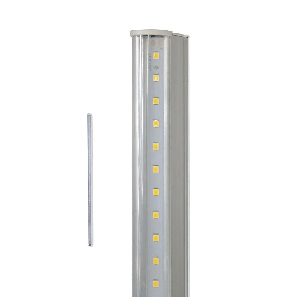 SOTTOPENSILE LED SMD TRASPARENTE REGLETTE PLAFONIERA 30 60 90 CM 6500 3000 4000K